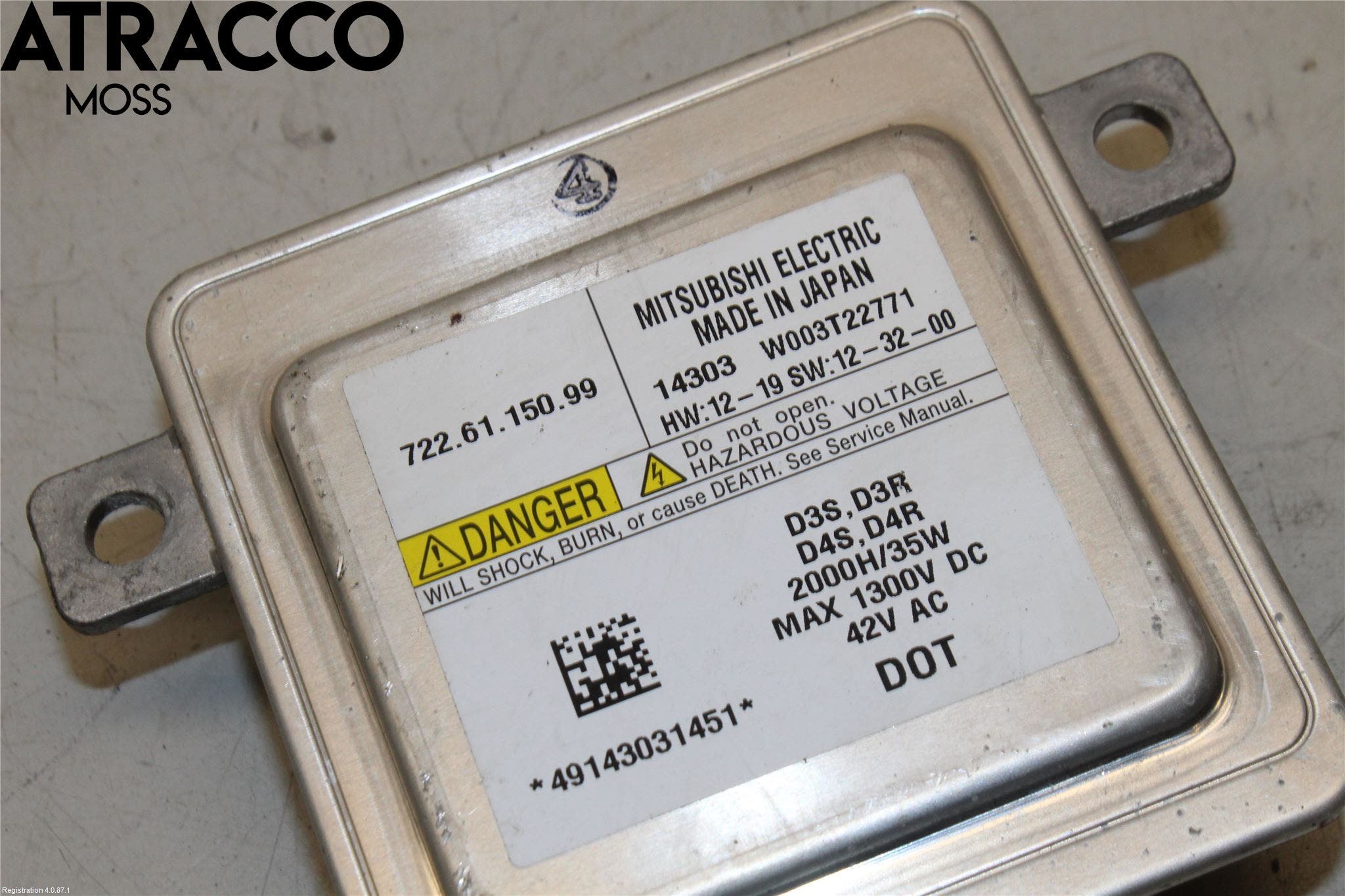 Volvo V40 12-19 Styreenhet Xenon