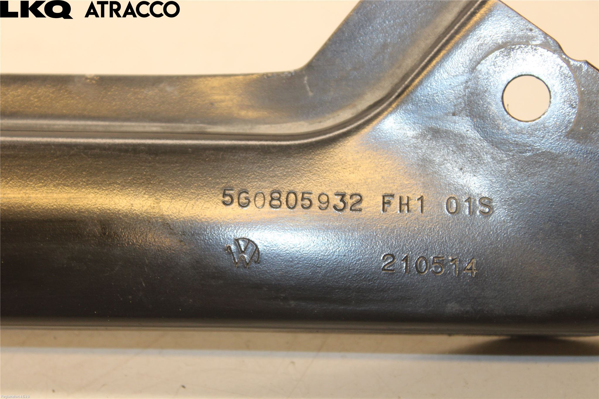 Volkswagen VW GOLF / E-GOLF VII 13-20 Frontplate Øvre