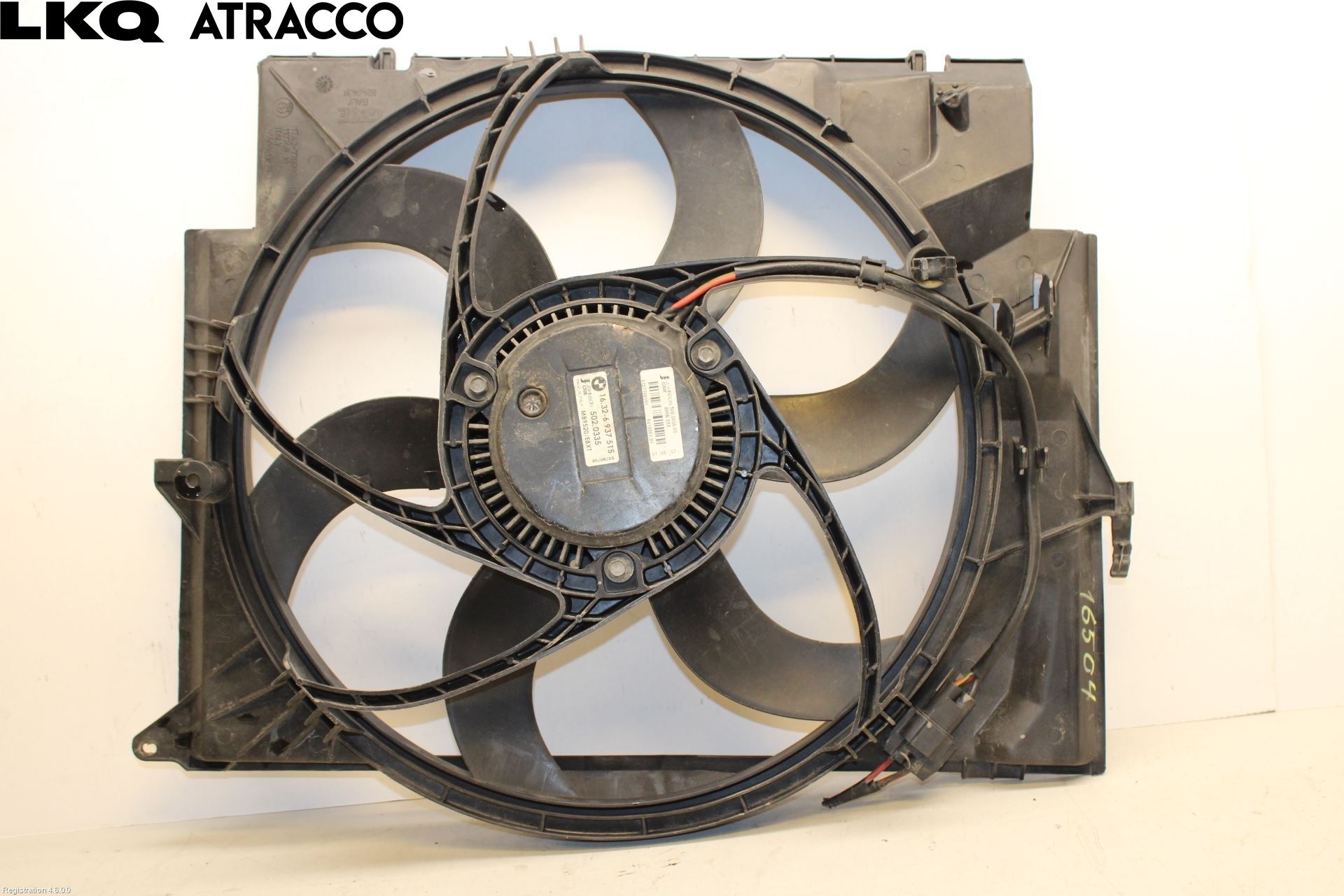 BMW 3 E90/91 SED/TOU 05-12 Kjølevifte Elektrisk