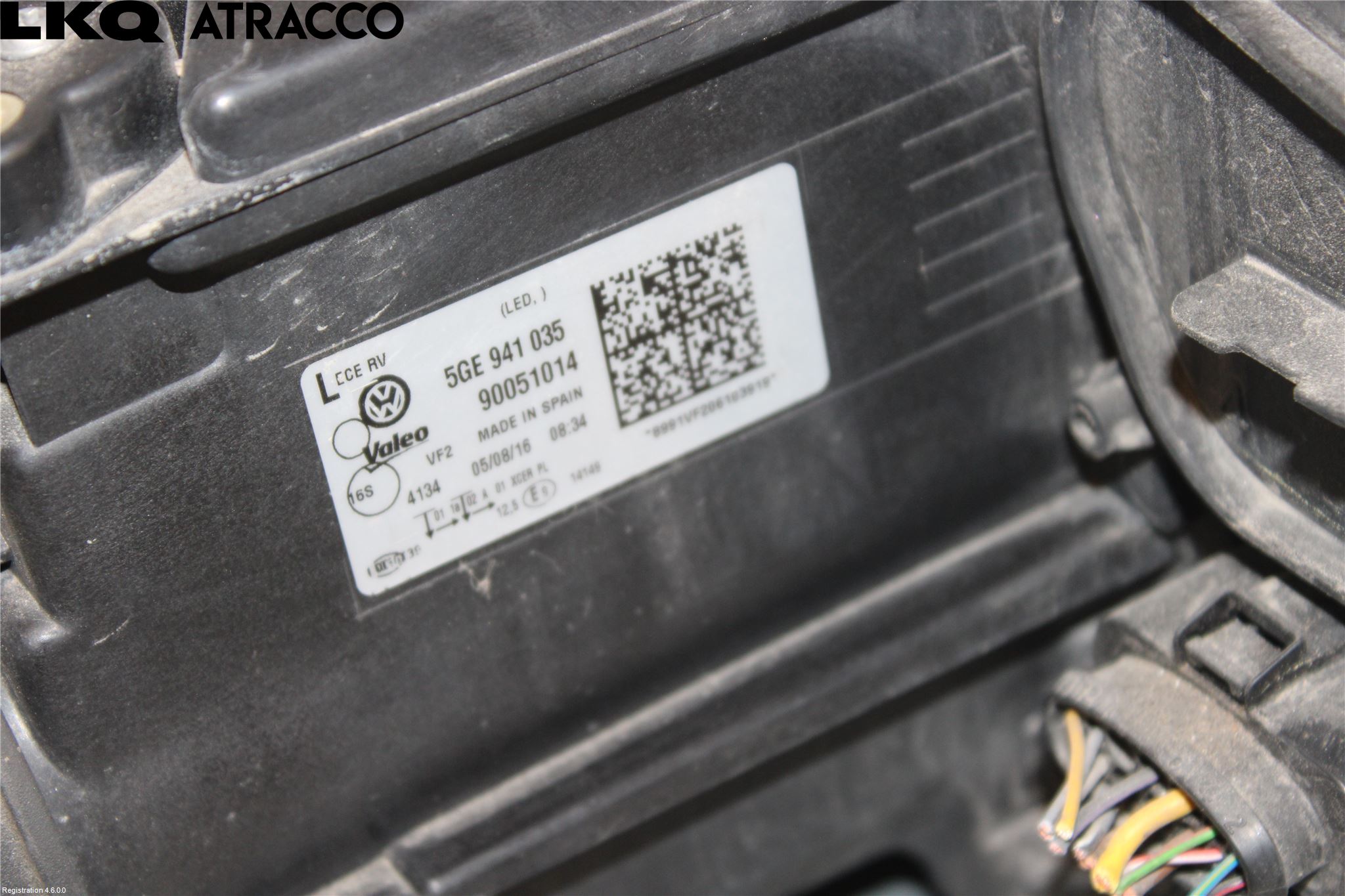 Volkswagen VW GOLF / E-GOLF VII 13-20 Frontlykt Venstre