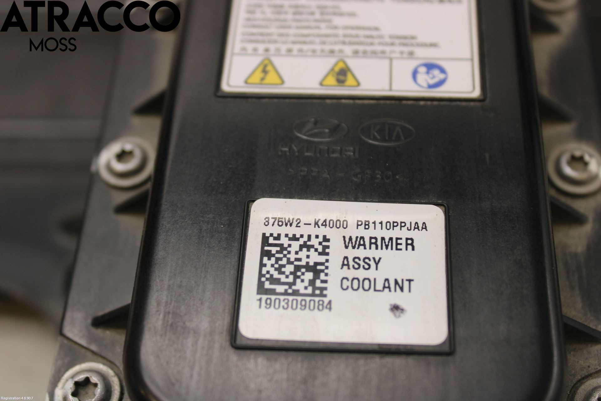 Hyundai KONA/ELECTRIC OS 18-23 Varmeapparat Register Med Ac