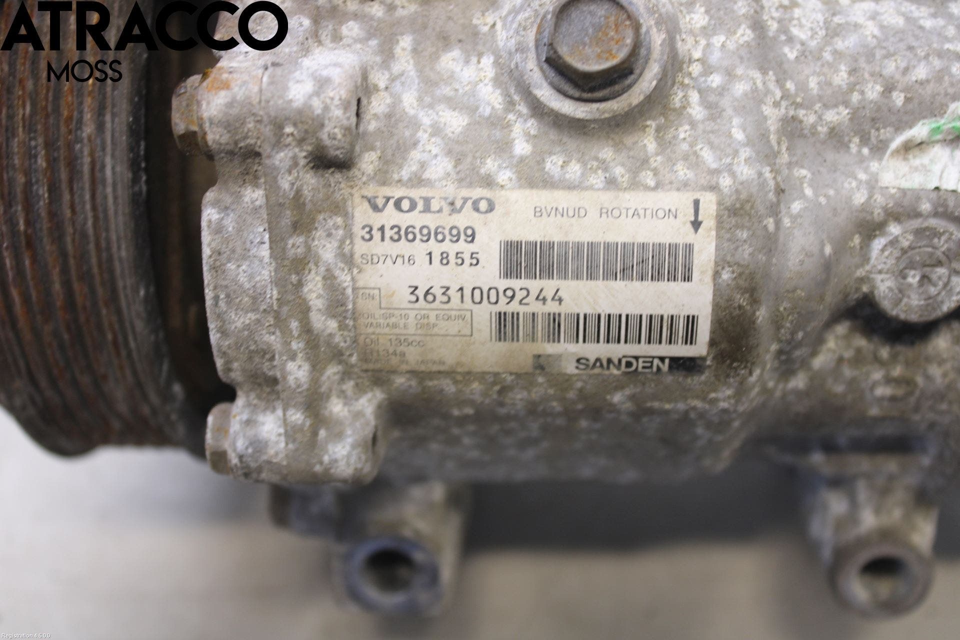 Volvo V60 14-18 Varme Ac Kompressor