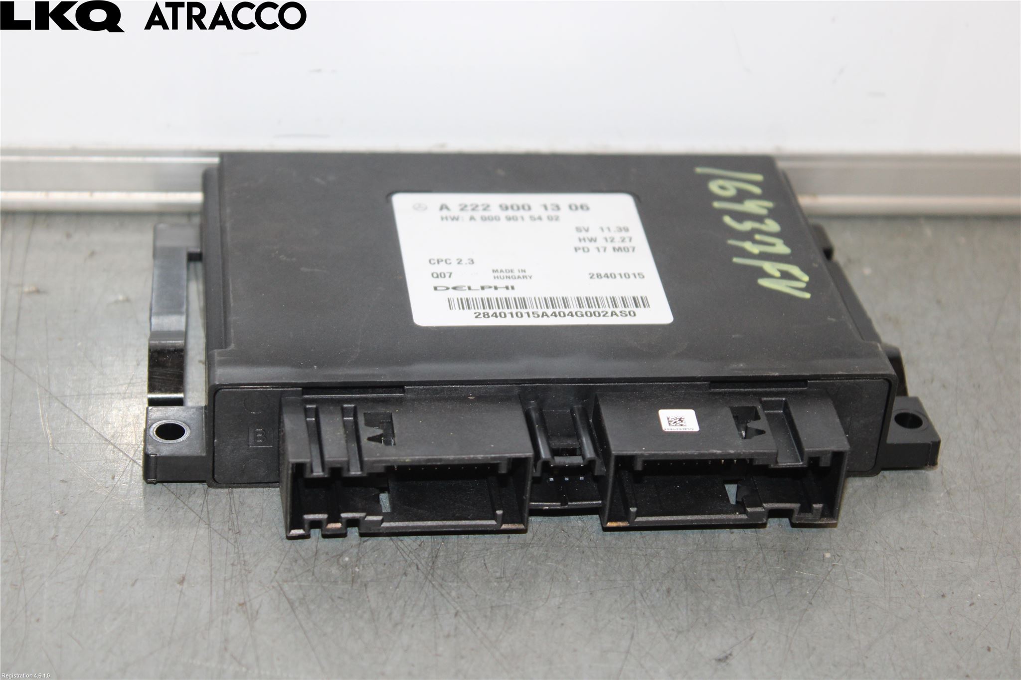 Mercedes-Benz MB C-KLASS (W205) 14-21 Styreenhet Øvrig