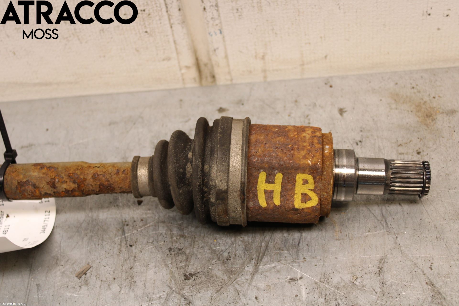 Mitsubishi OUTLANDER 13-21 Drivaksel Bak Kompl Høyre