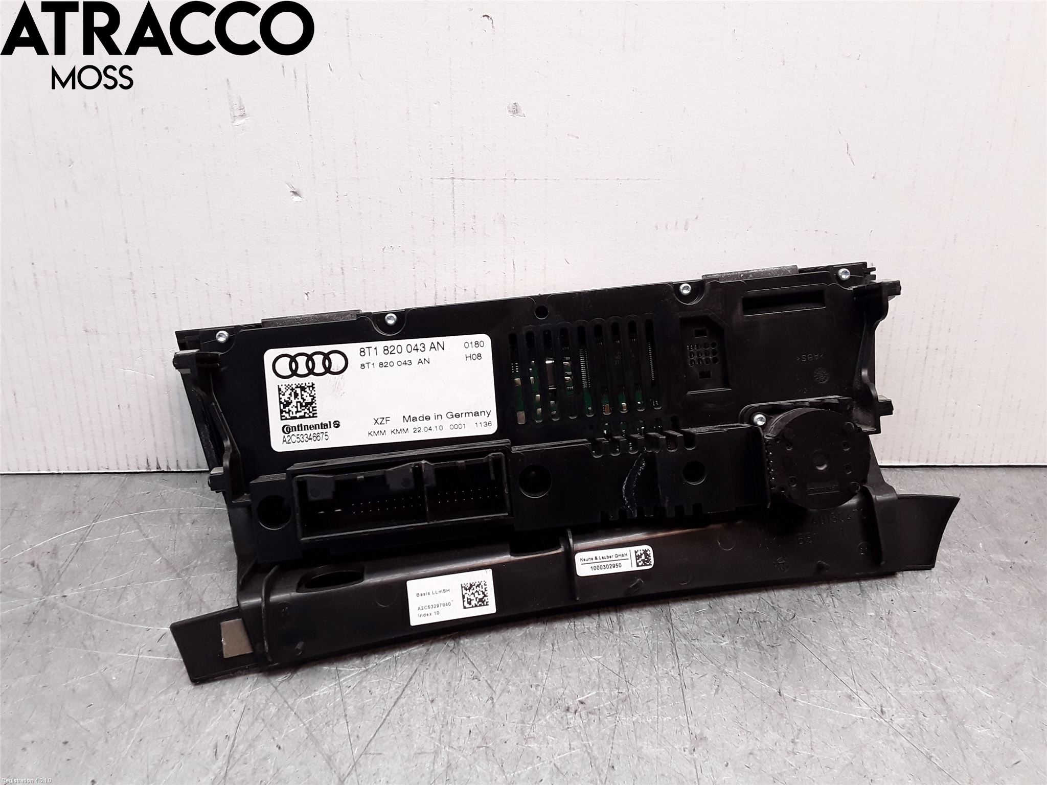 Audi Q5 09-16 Varme Ac Betjening-Display