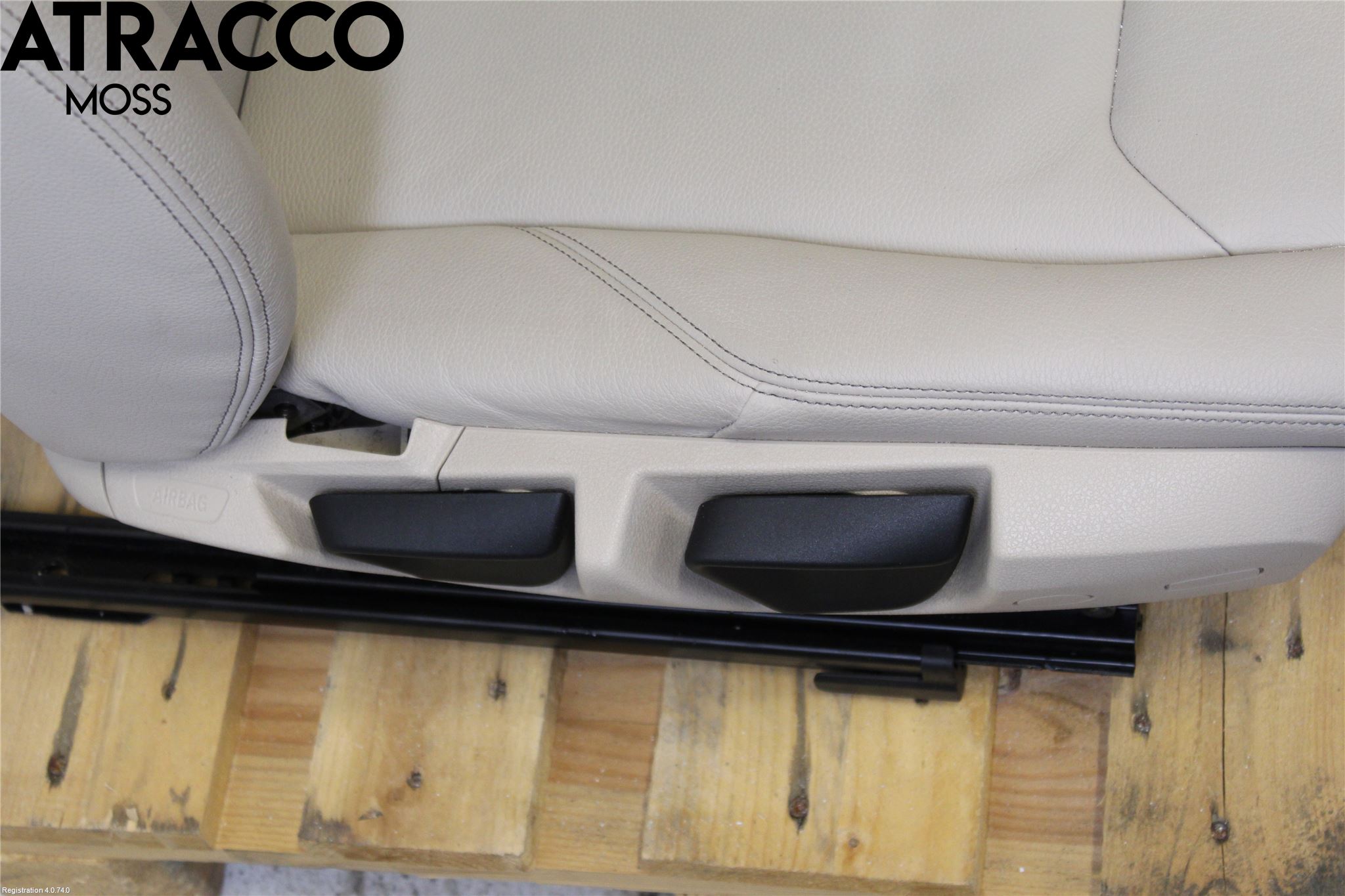 BMW 3 F30/F31/F80 12-19 Innr Sete Foran Høyre