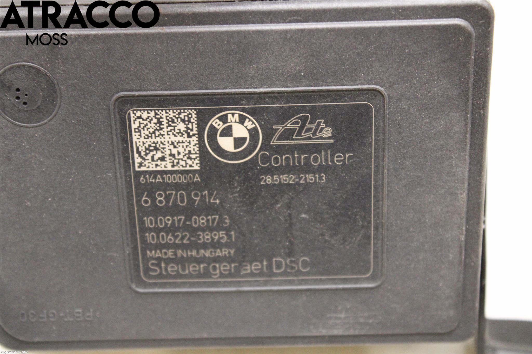 BMW 3 F30/F31/F80 12-19 Abs Hydraulikkaggregat