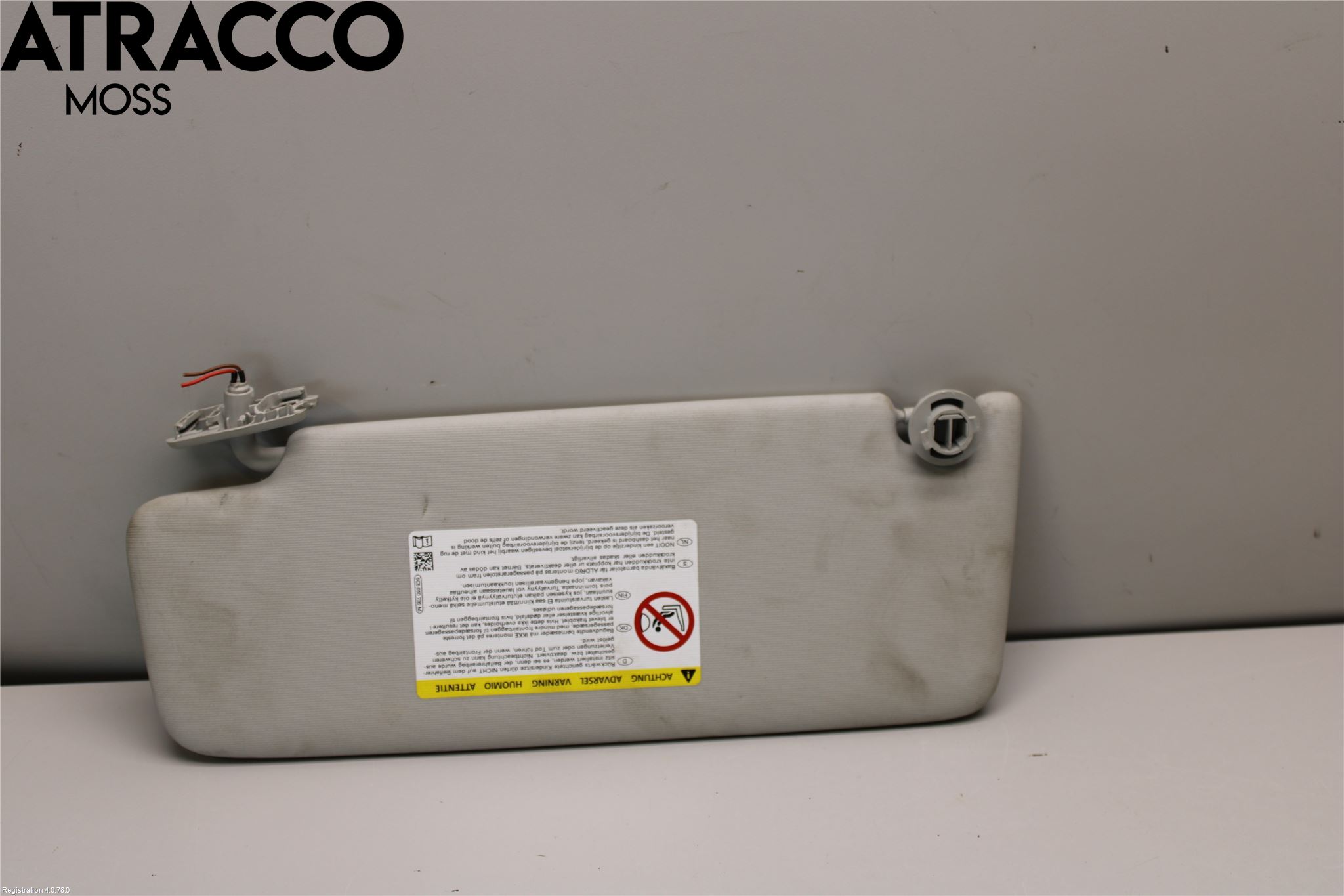 Volkswagen VW GOLF / E-GOLF VII 13-20 Innr Solskjerm