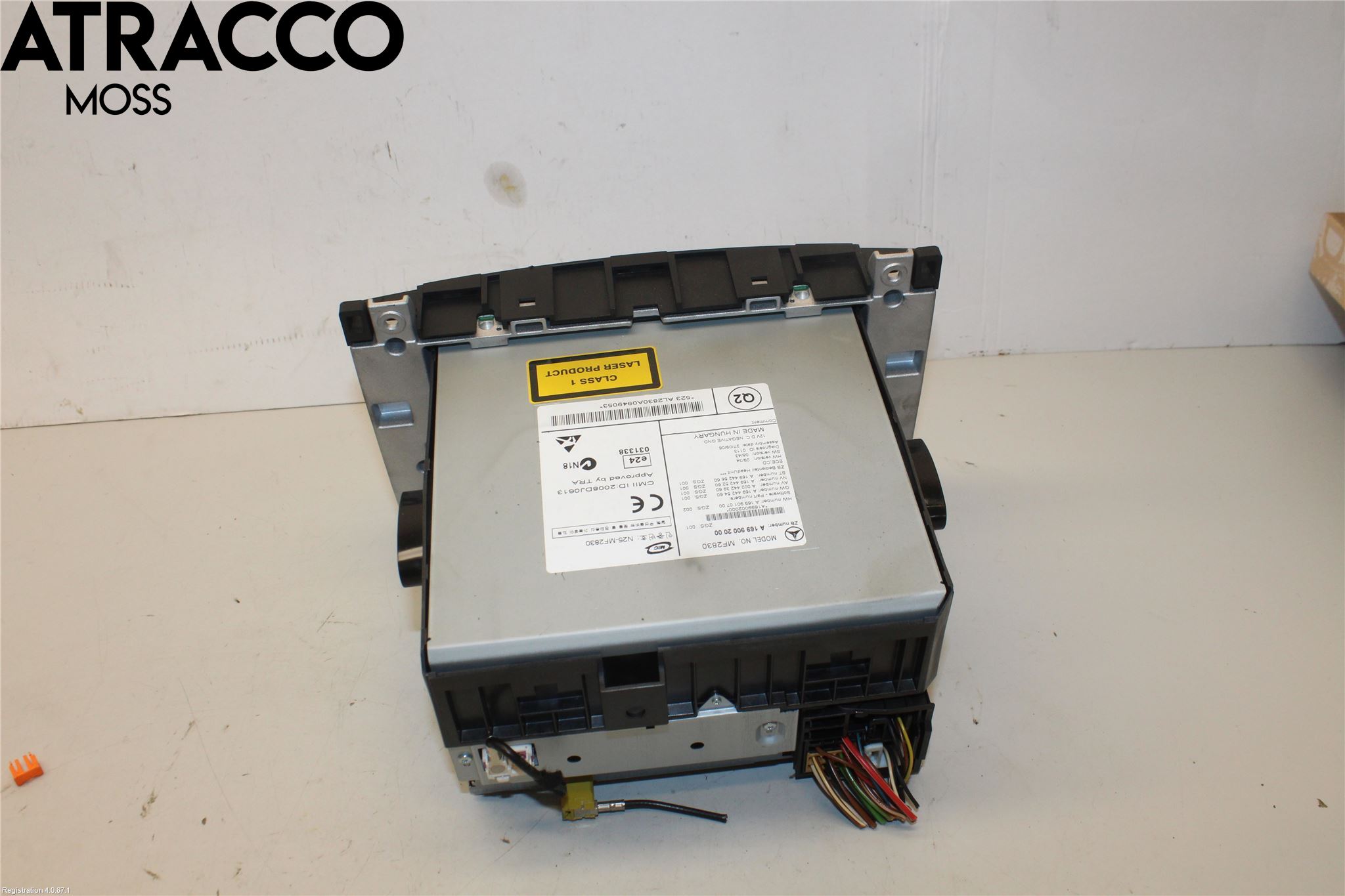 Mercedes-Benz MB A-KLASS (W169) 04-12 Stereo Radio