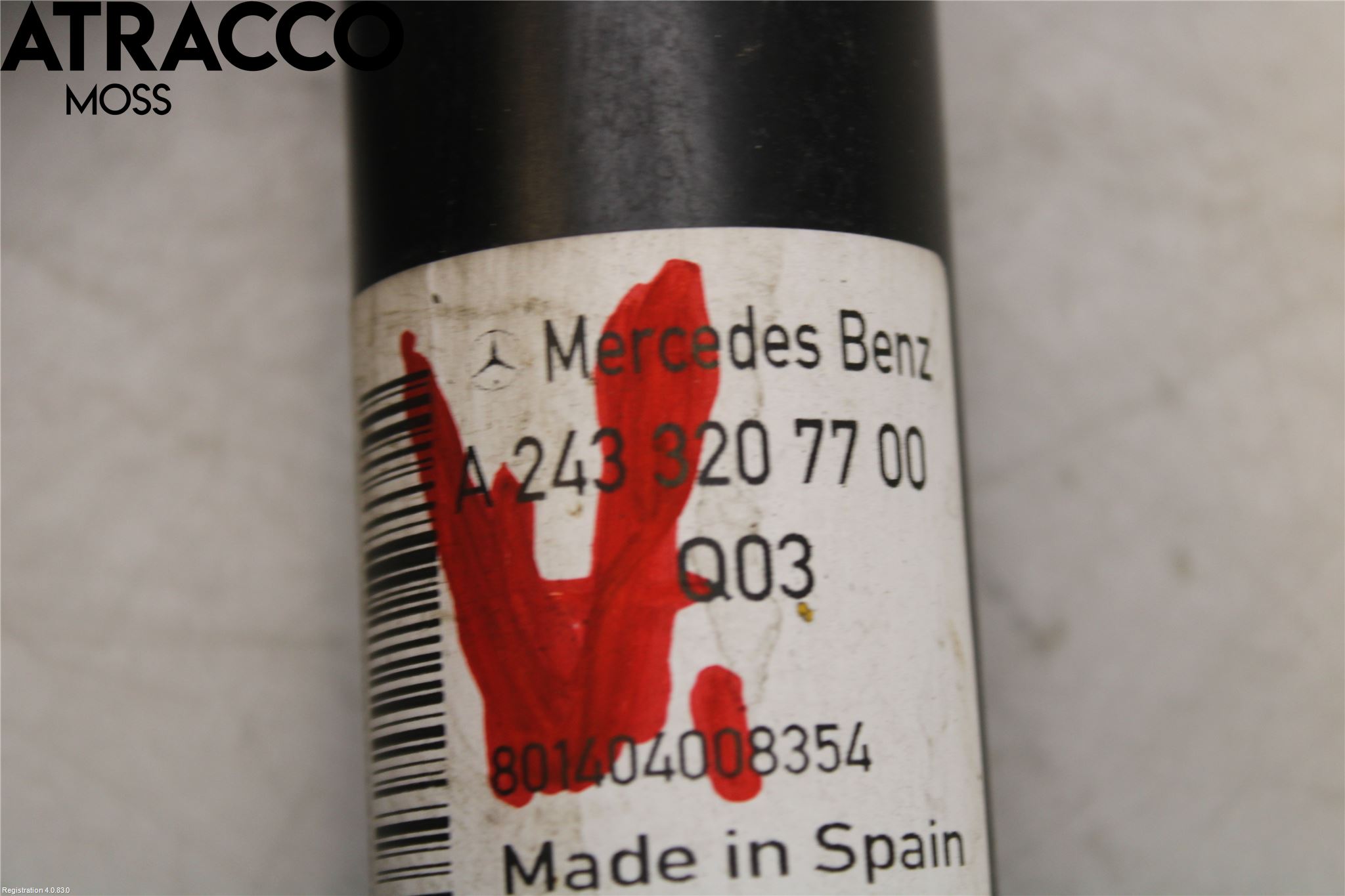 Mercedes-Benz MB EQB (X243) 22- Støtdemper Bak