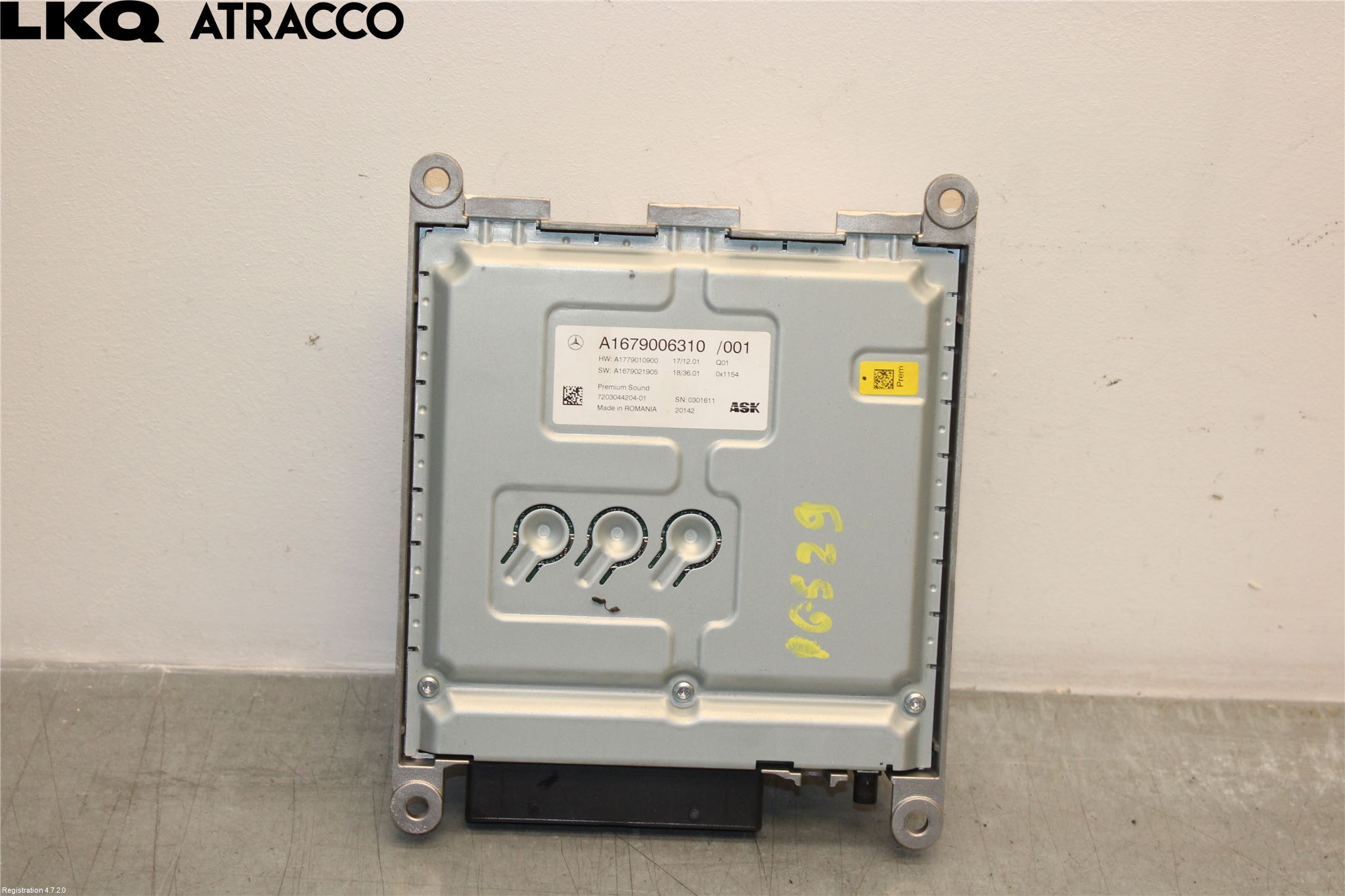 Mercedes-Benz MB EQC (N293) 20- Stereo Forsterker