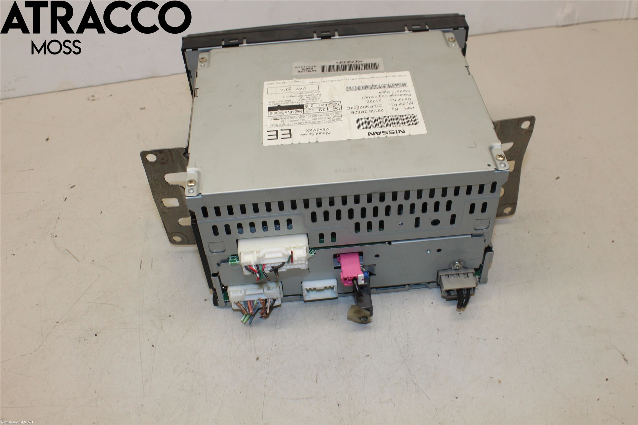 Nissan LEAF 11-17 Stereo Radio Med Cd