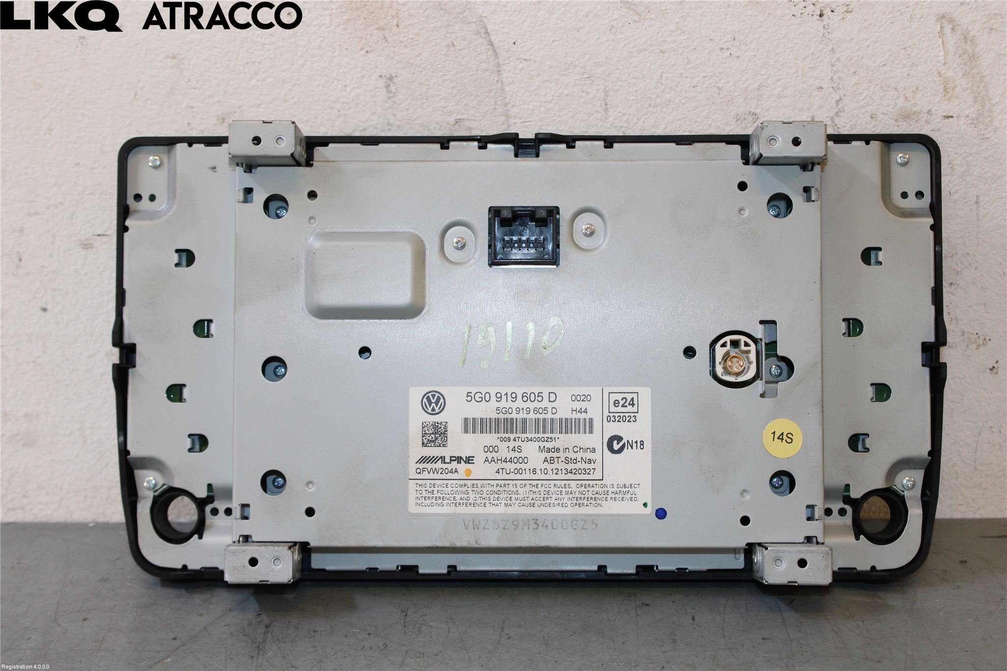 Volkswagen VW GOLF / E-GOLF VII 13-20 Stereo Radio