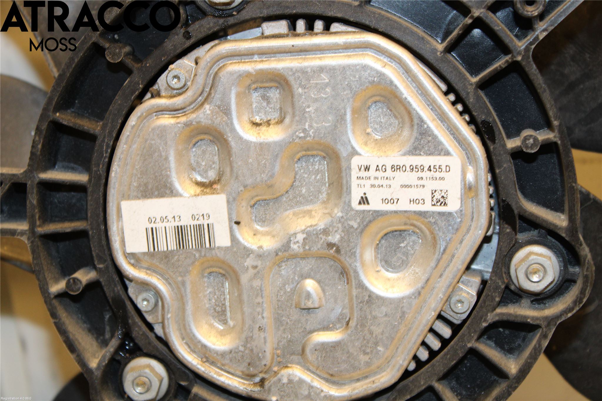 Audi A1/S1 11-18 Kjølevifte Elektrisk