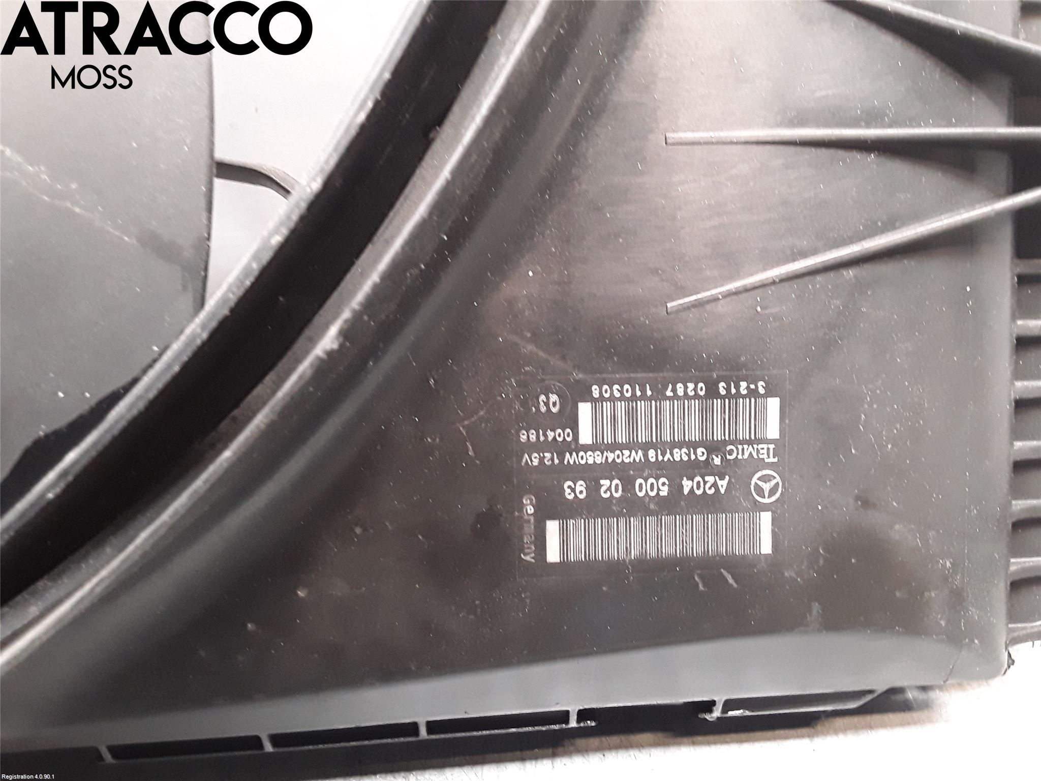 Mercedes-Benz MB C-KLASS (W204) 07-15 Kjølevifte Elektrisk