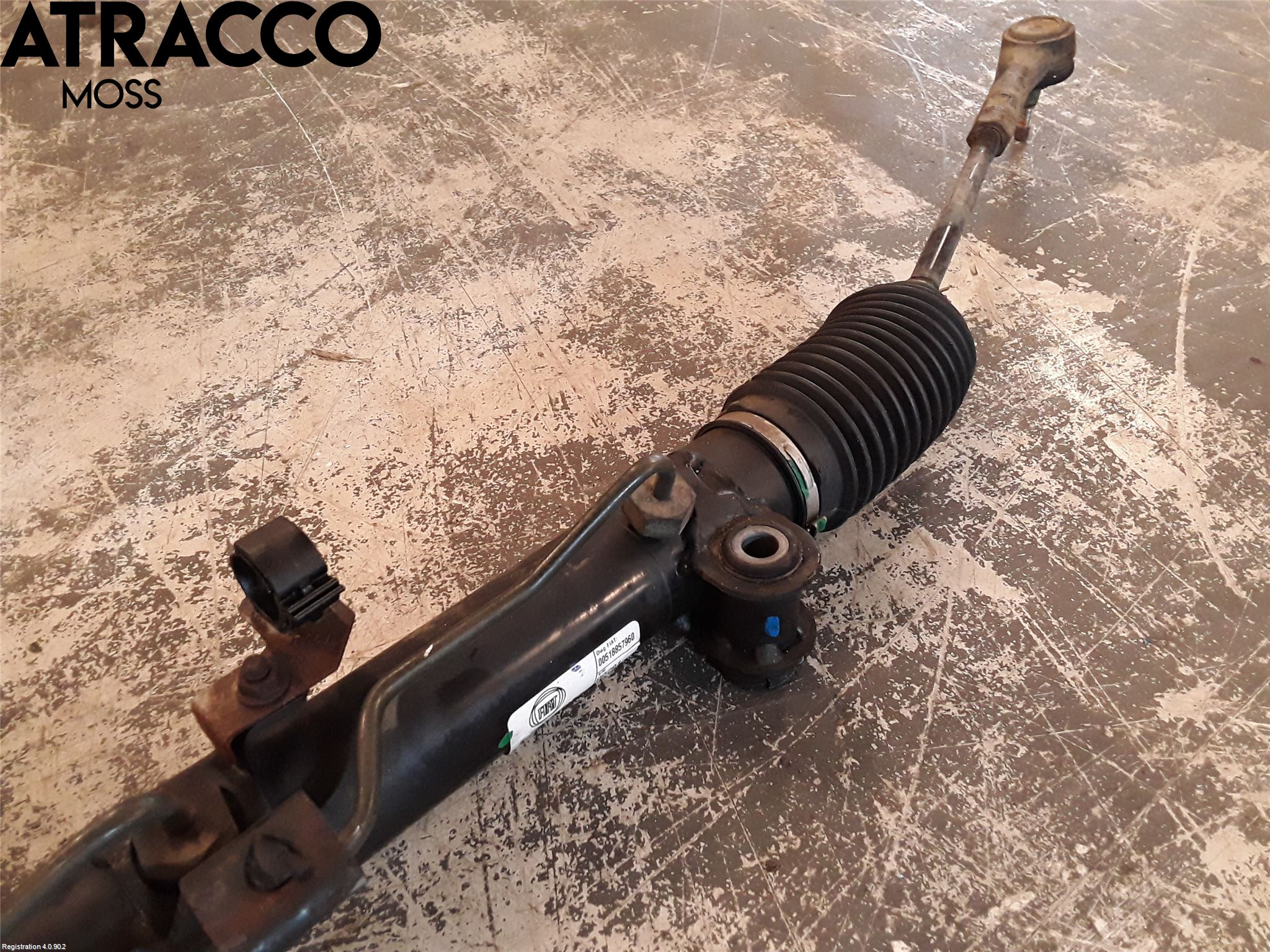 Fiat DOBLO CARGO Servo Snekke - Tannstang