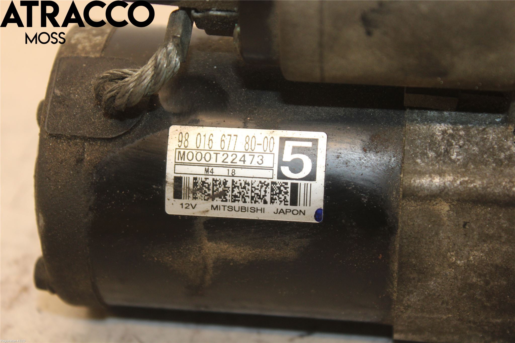 Peugeot 3008 09-16 Startmotor Diesel