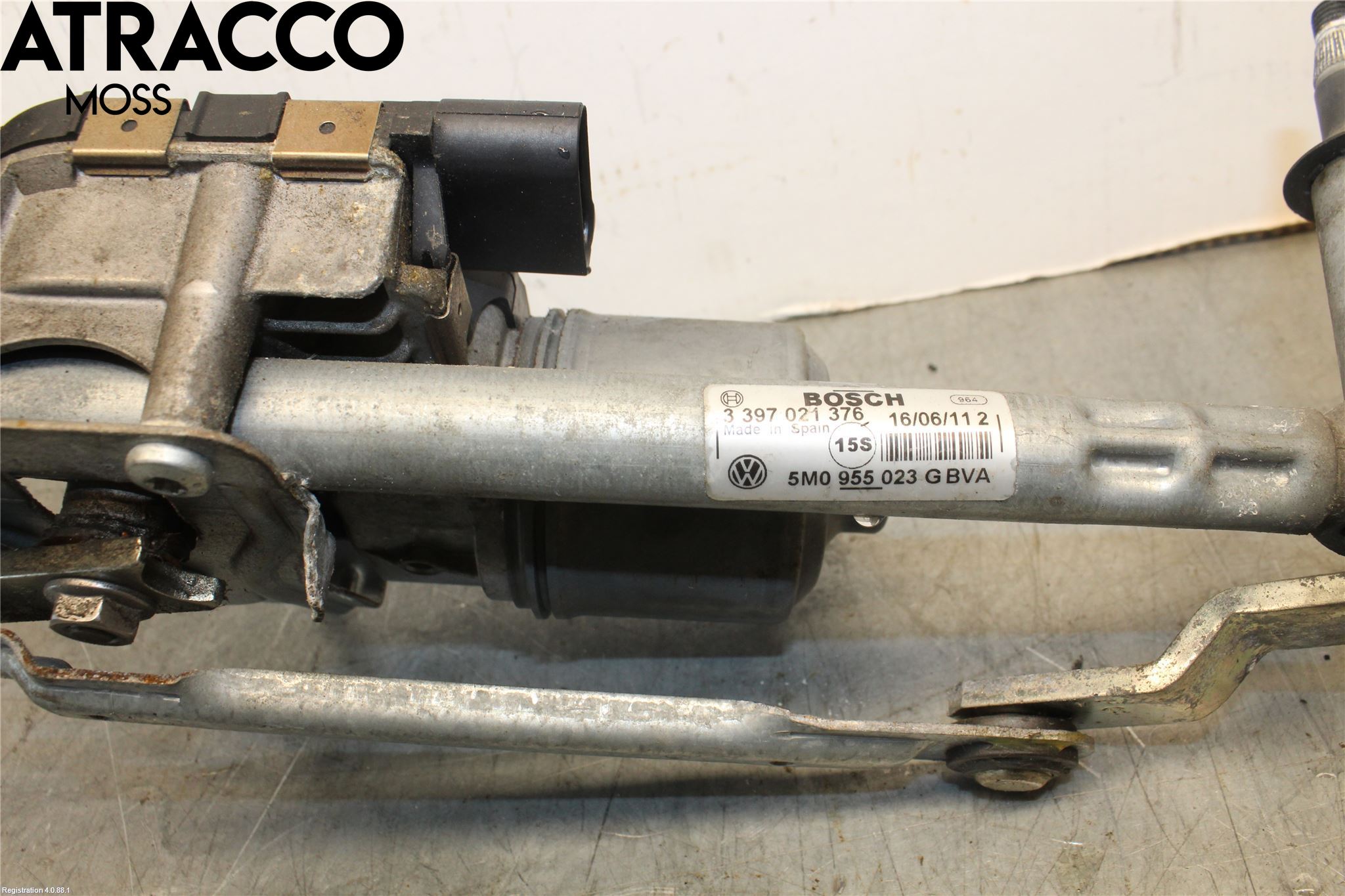 Volkswagen VW GOLF PLUS/CROSS GOLF 04-14 Viskermotor Frontrute