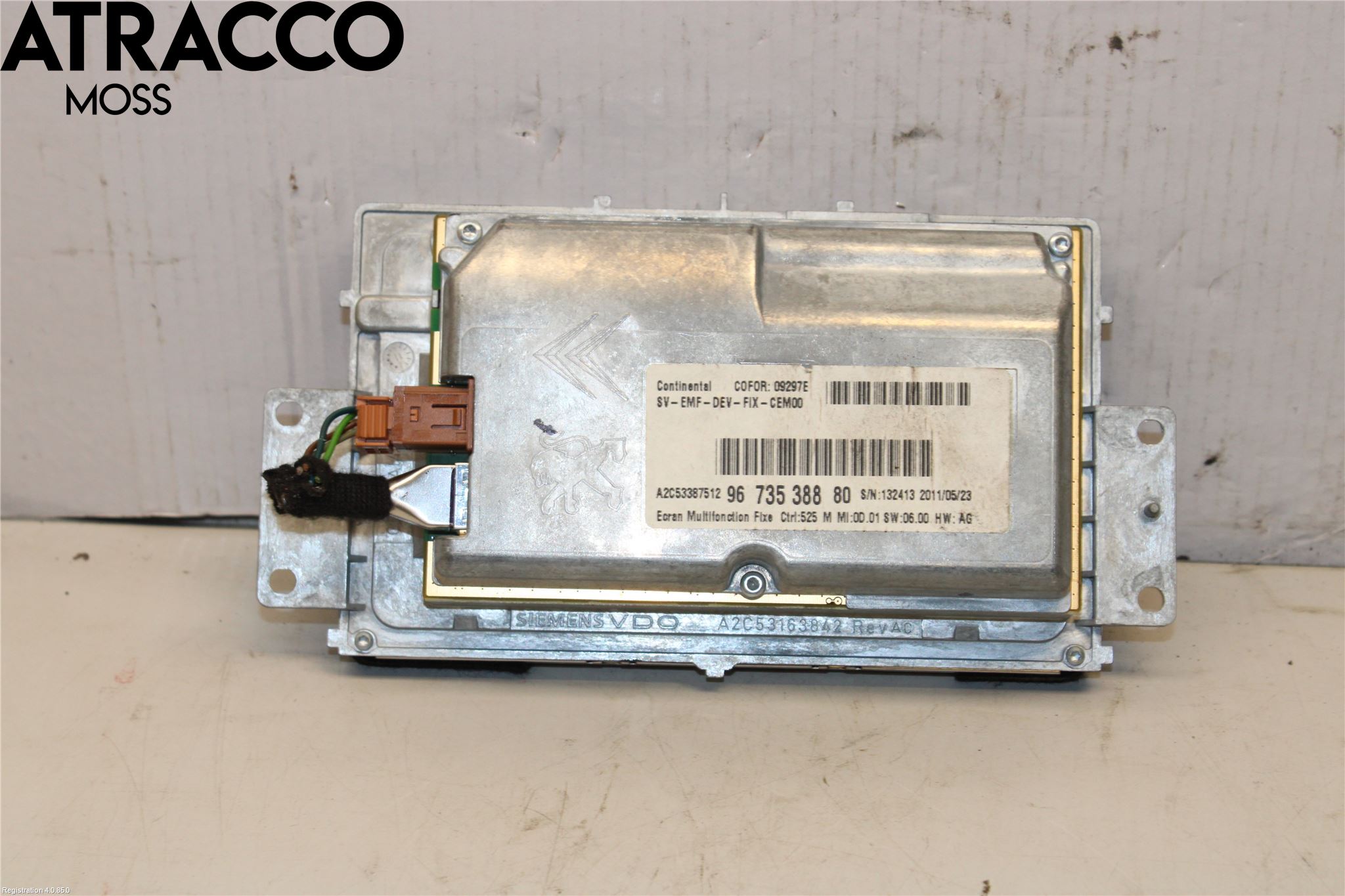 Citroen DS3 Stereo Radio Med Cd