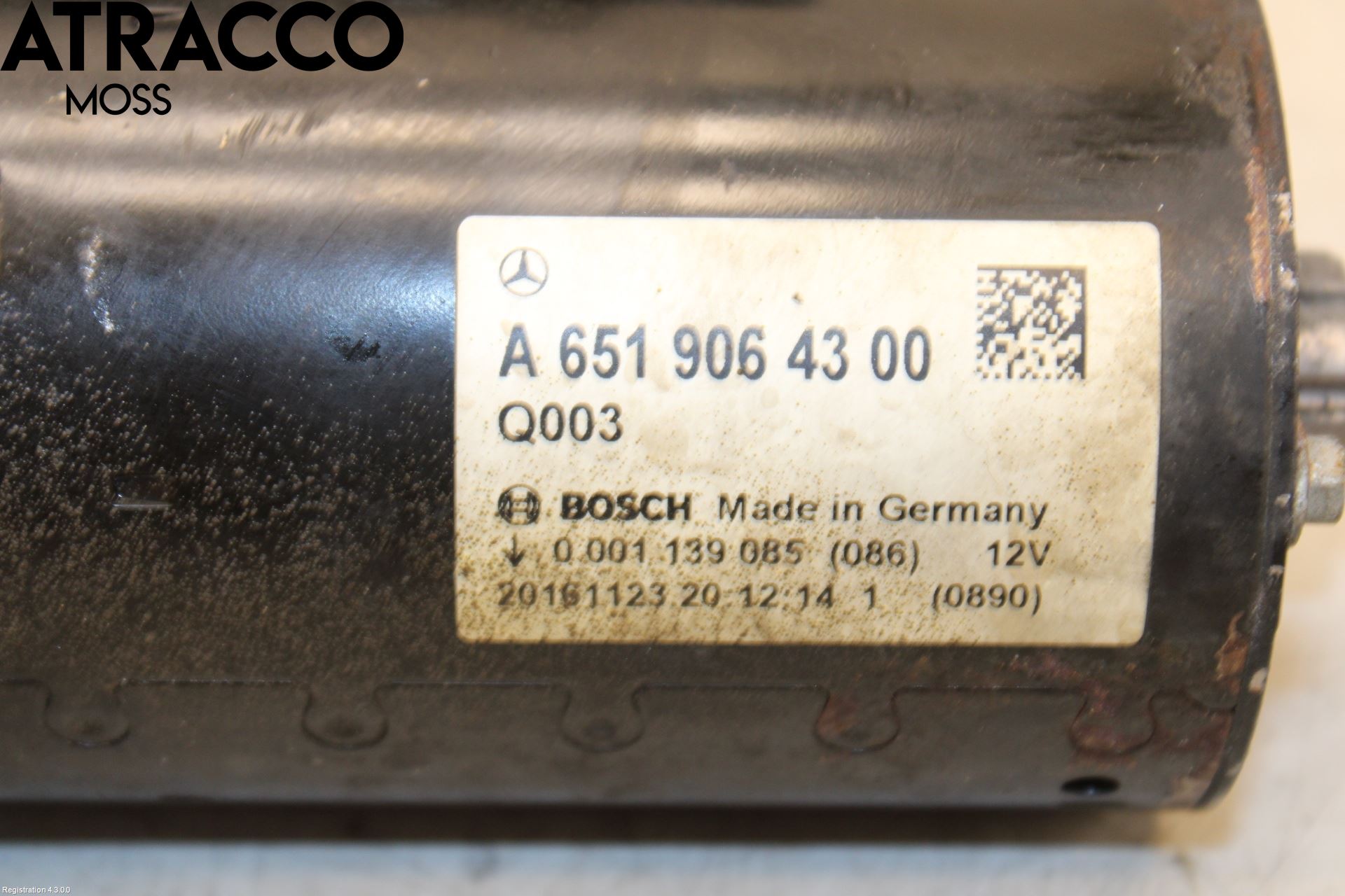 Mercedes-Benz MB VITO/V-KLASS (W640,W447,W448) 14- Startmotor Diesel