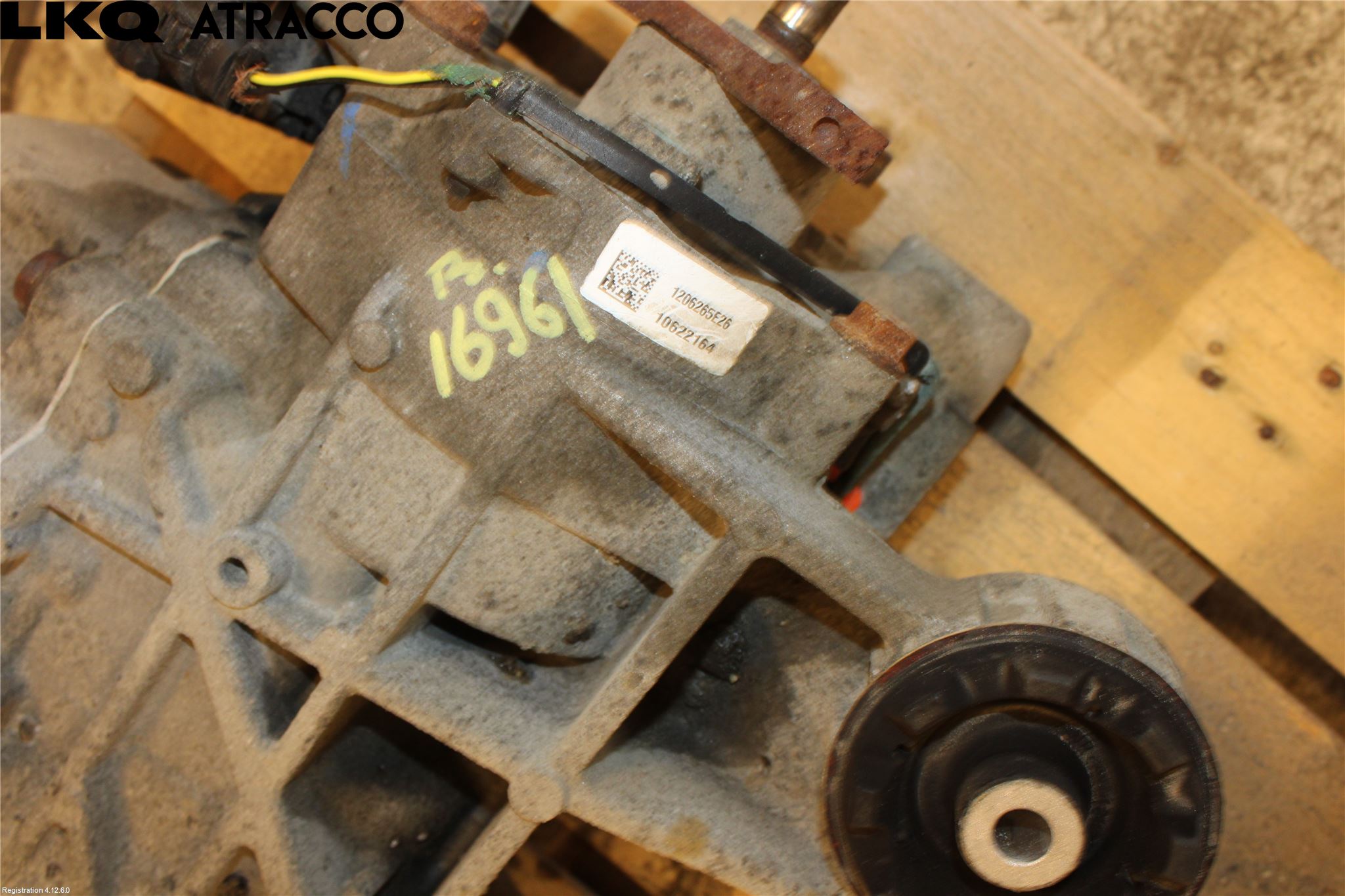 Volkswagen VW TIGUAN 07-16 Bakaksel Kardang Bak -Diff