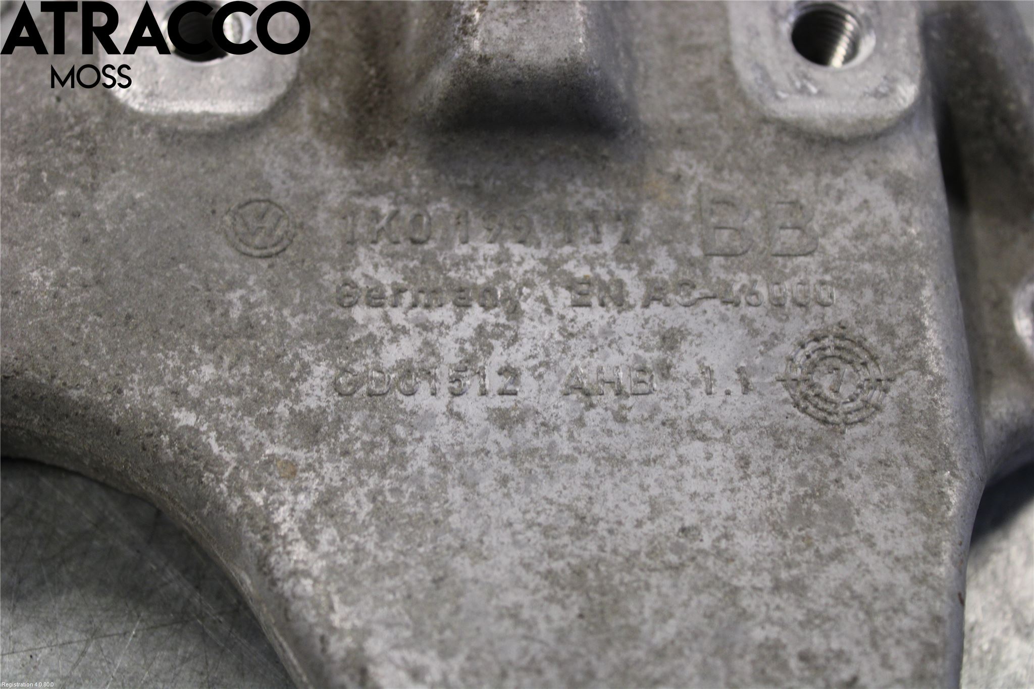 Volkswagen VW GOLF VI 09-13 Motor Feste Stål-Alu