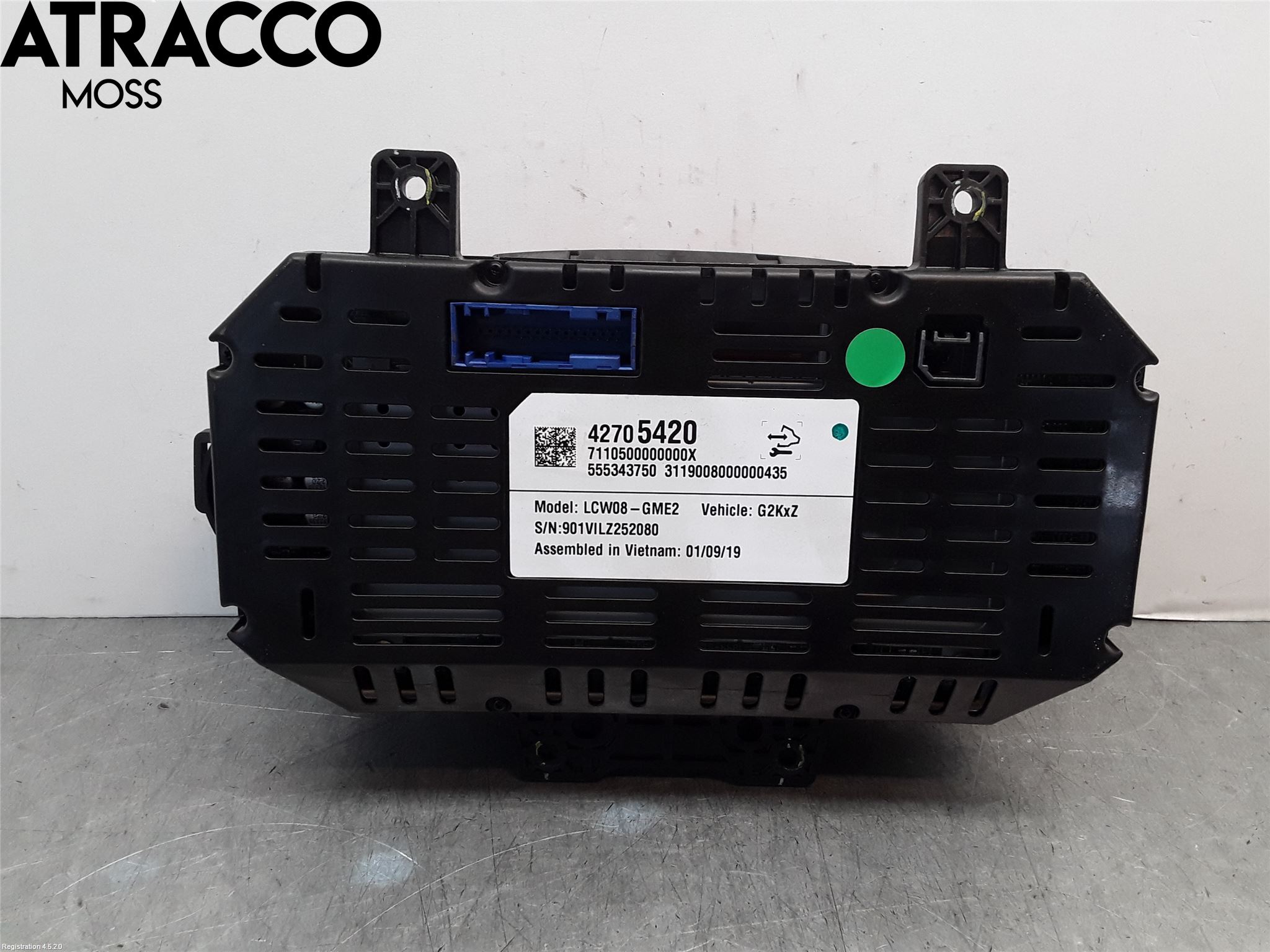 Opel AMPERA 17- Instr Kombinert