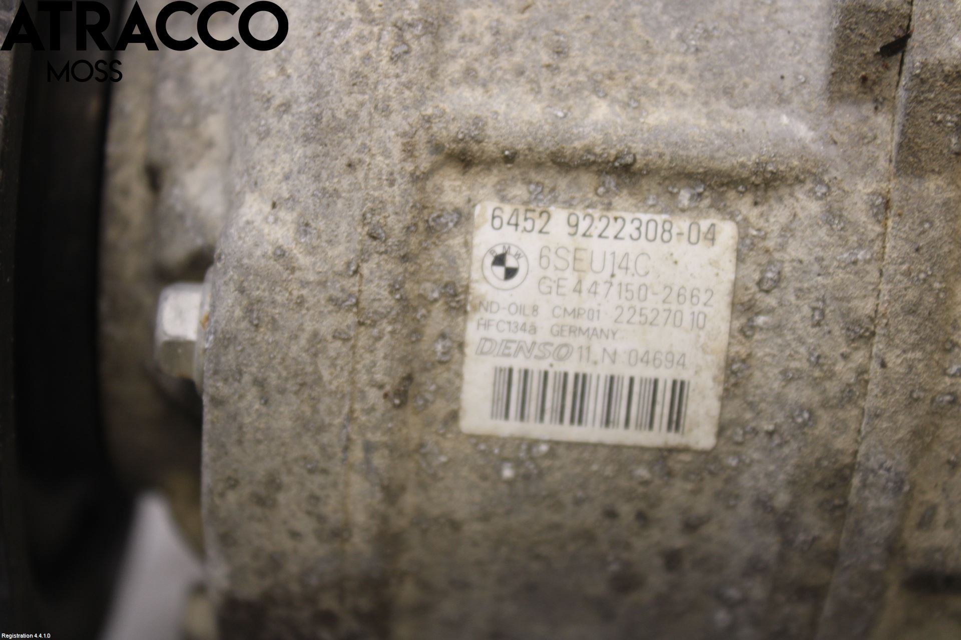 BMW 1 F20/F21 11-19 Varme Ac Kompressor