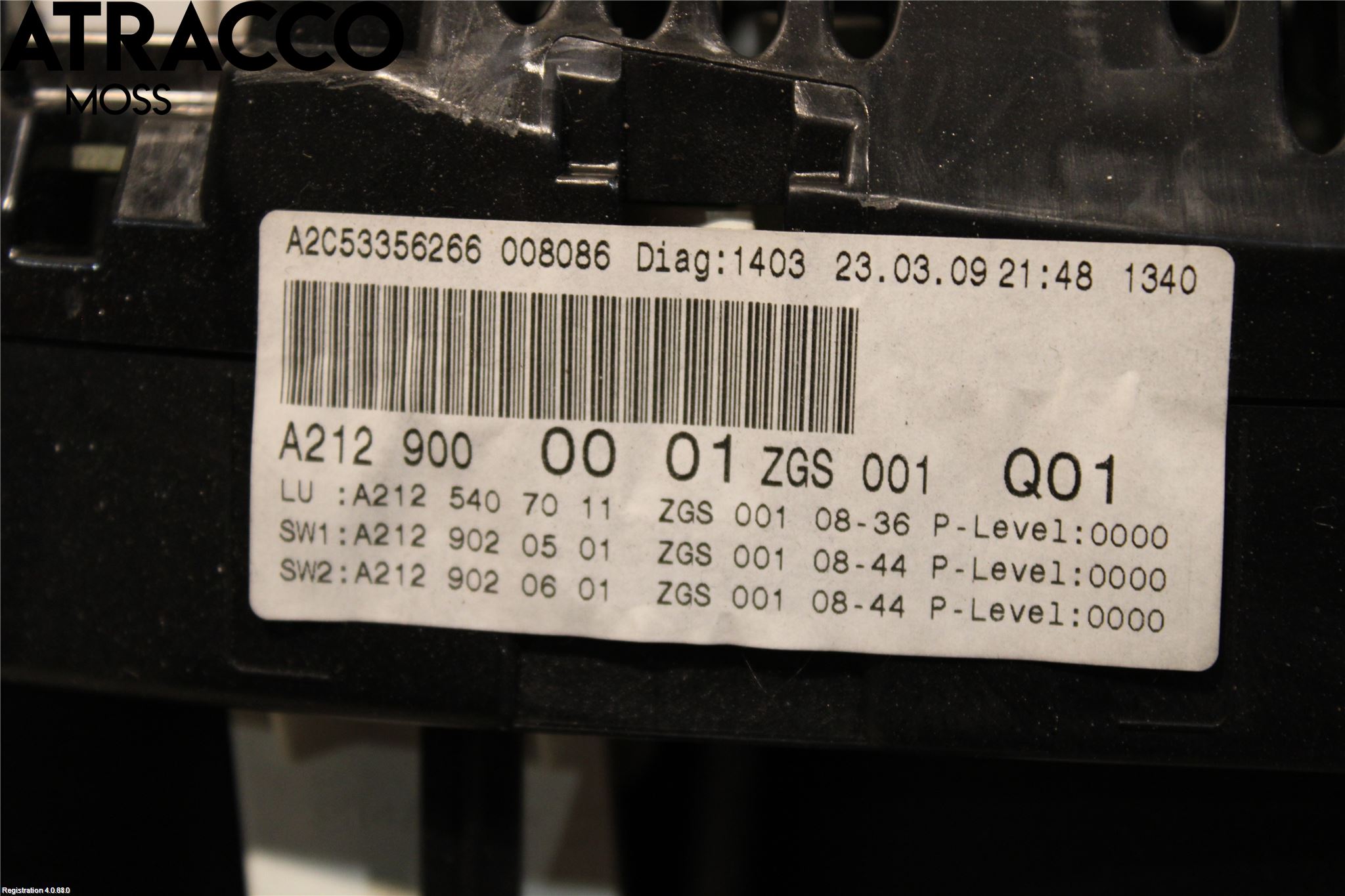 Mercedes-Benz MB E-KLASS (W212) 09-16 Instr Kombinert