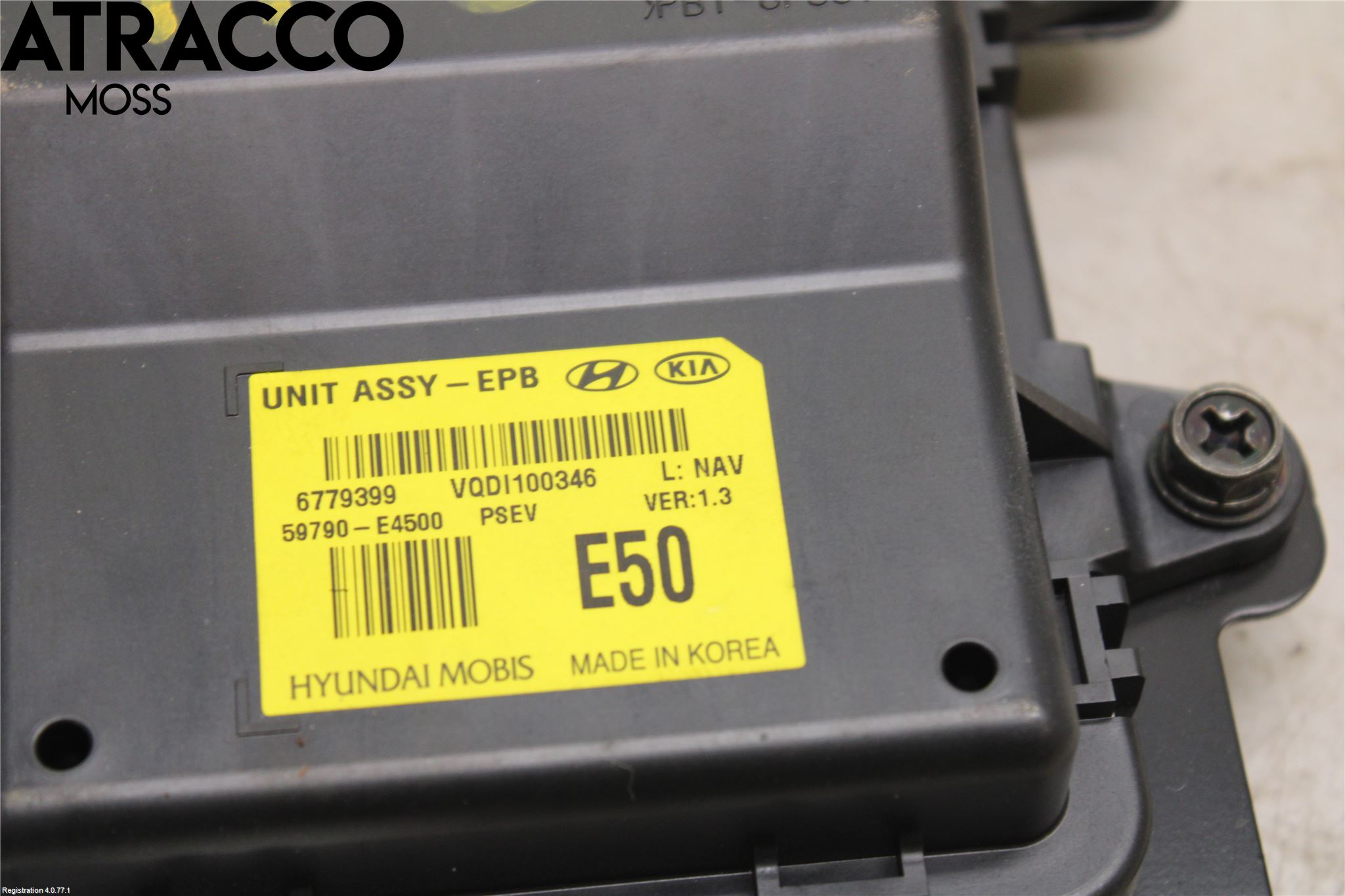 Kia SOUL 09- Styreenhet Parkbrems