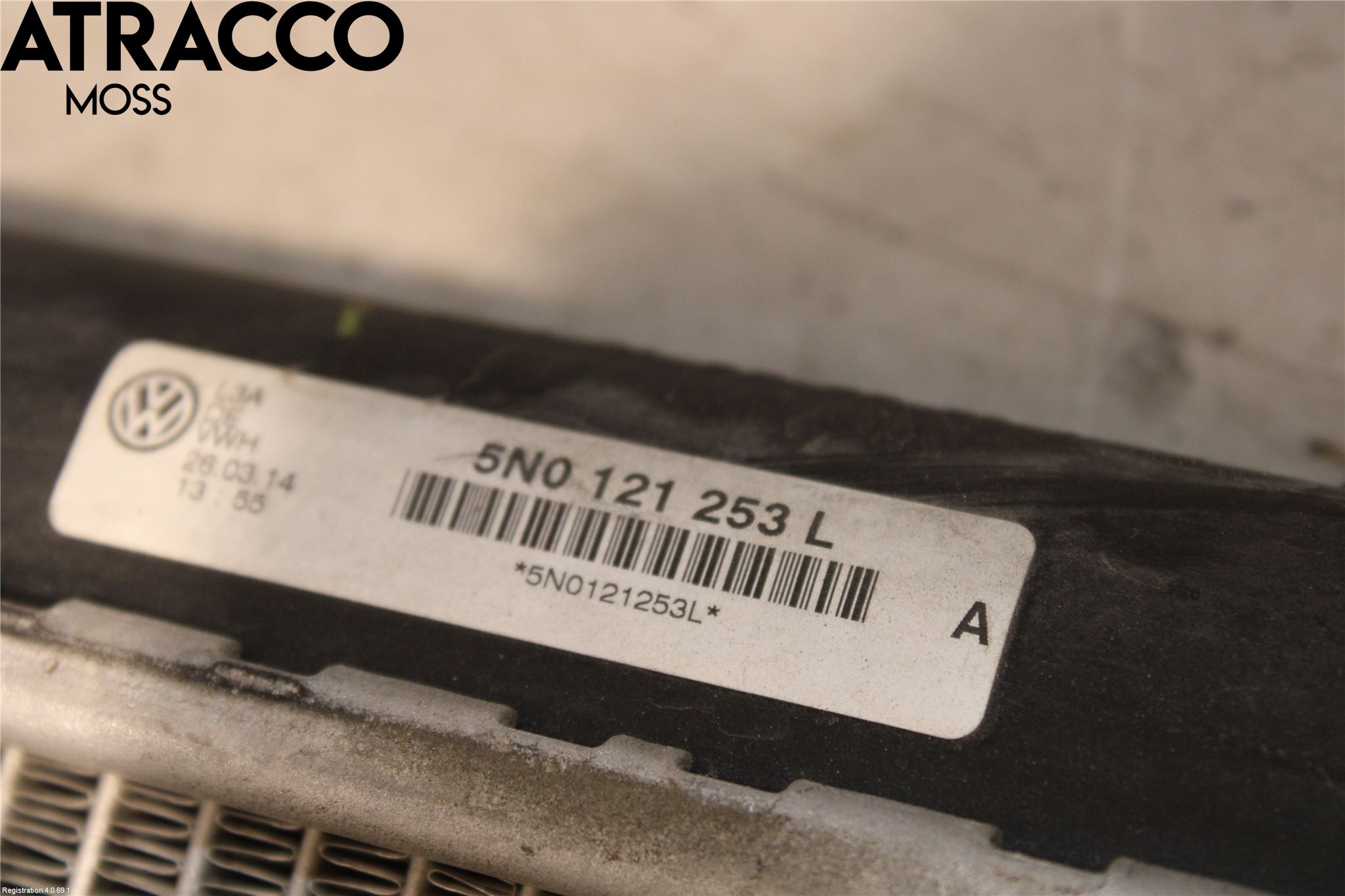 Volkswagen VW TIGUAN 07-16 Radiator Manuell