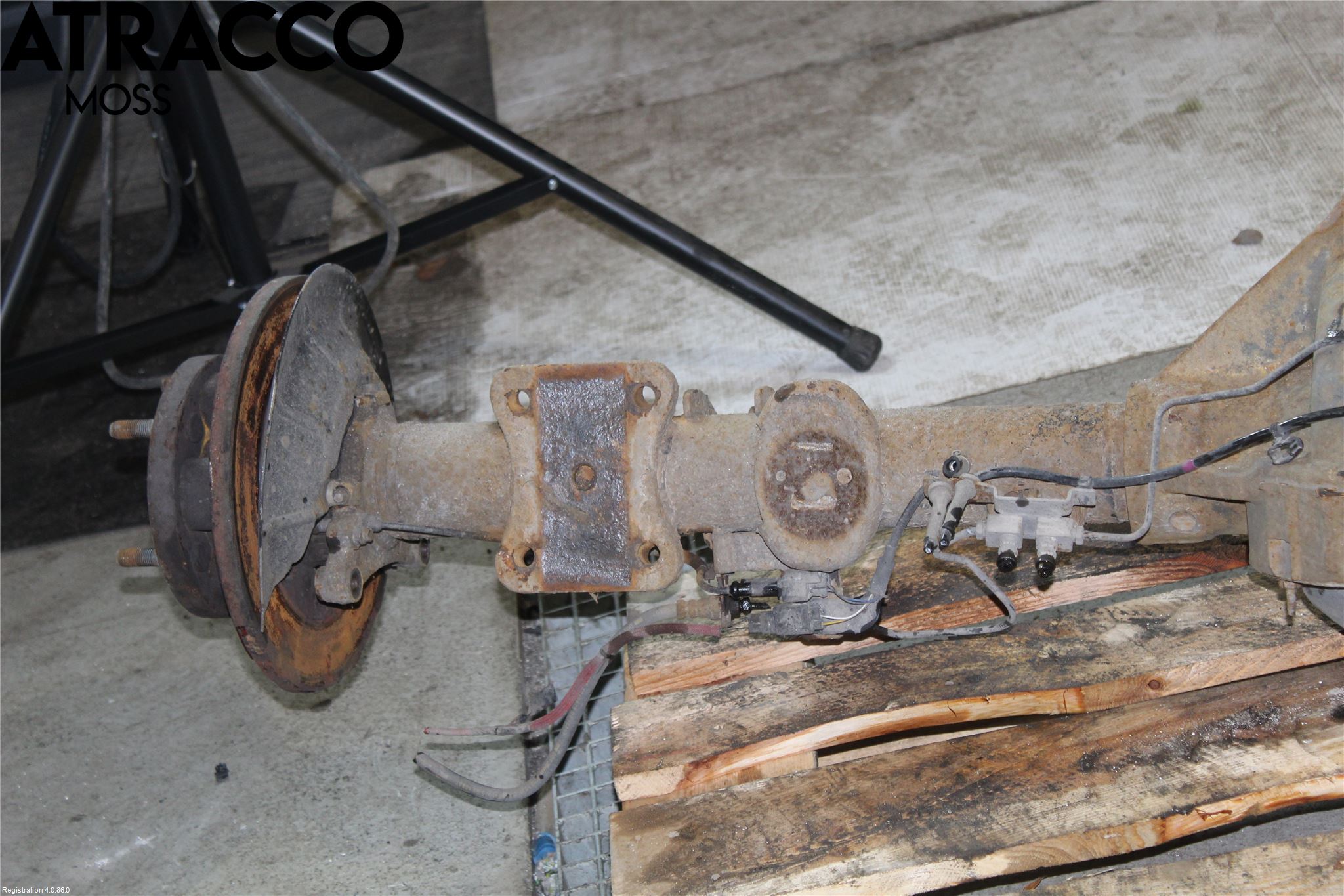 Ford TRANSIT SKÅP/BUSS 14-22 Bakaksel Feste Travers-Ramme