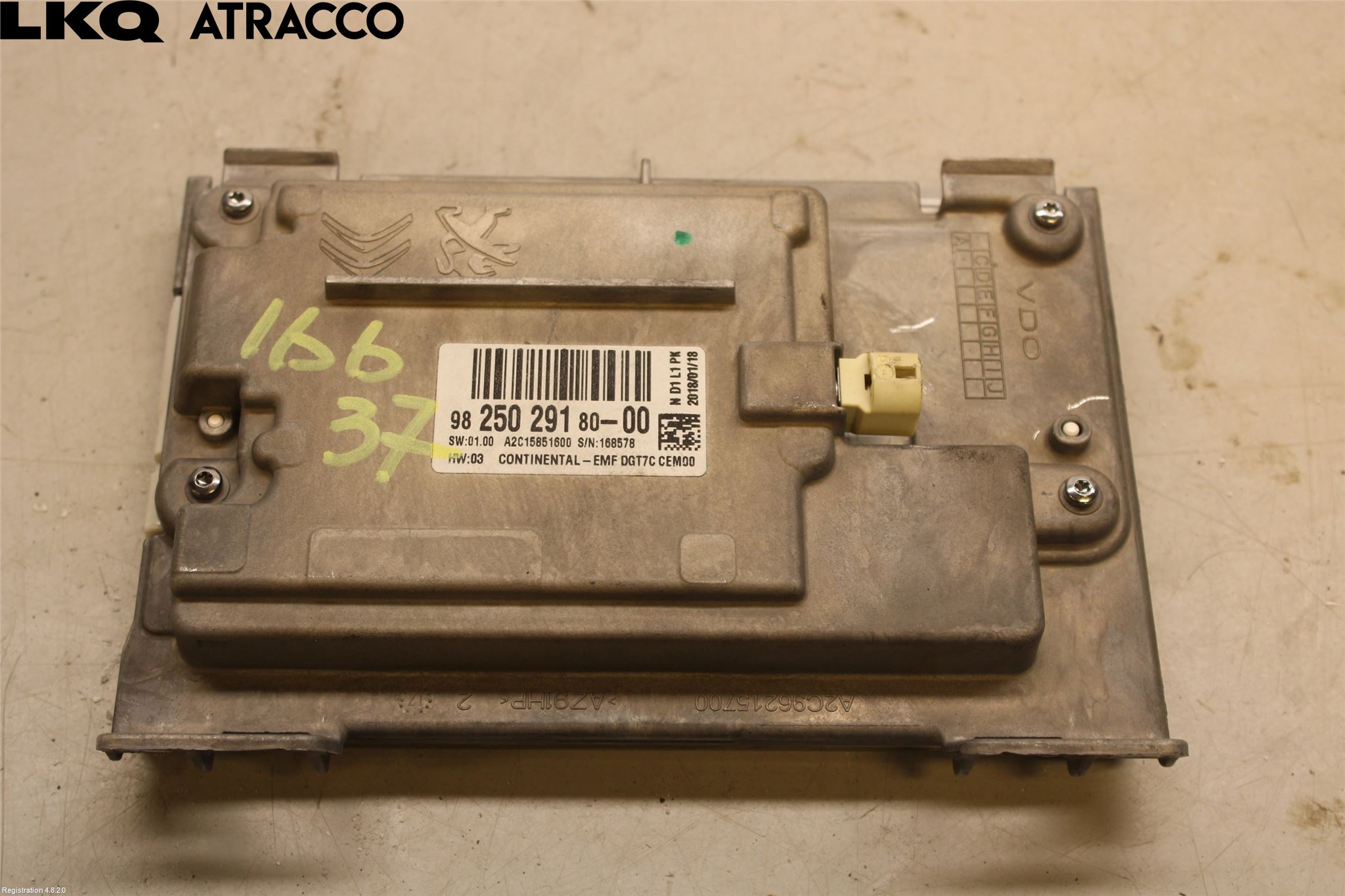 Peugeot 308 08-13 Multifunktionsdisplay