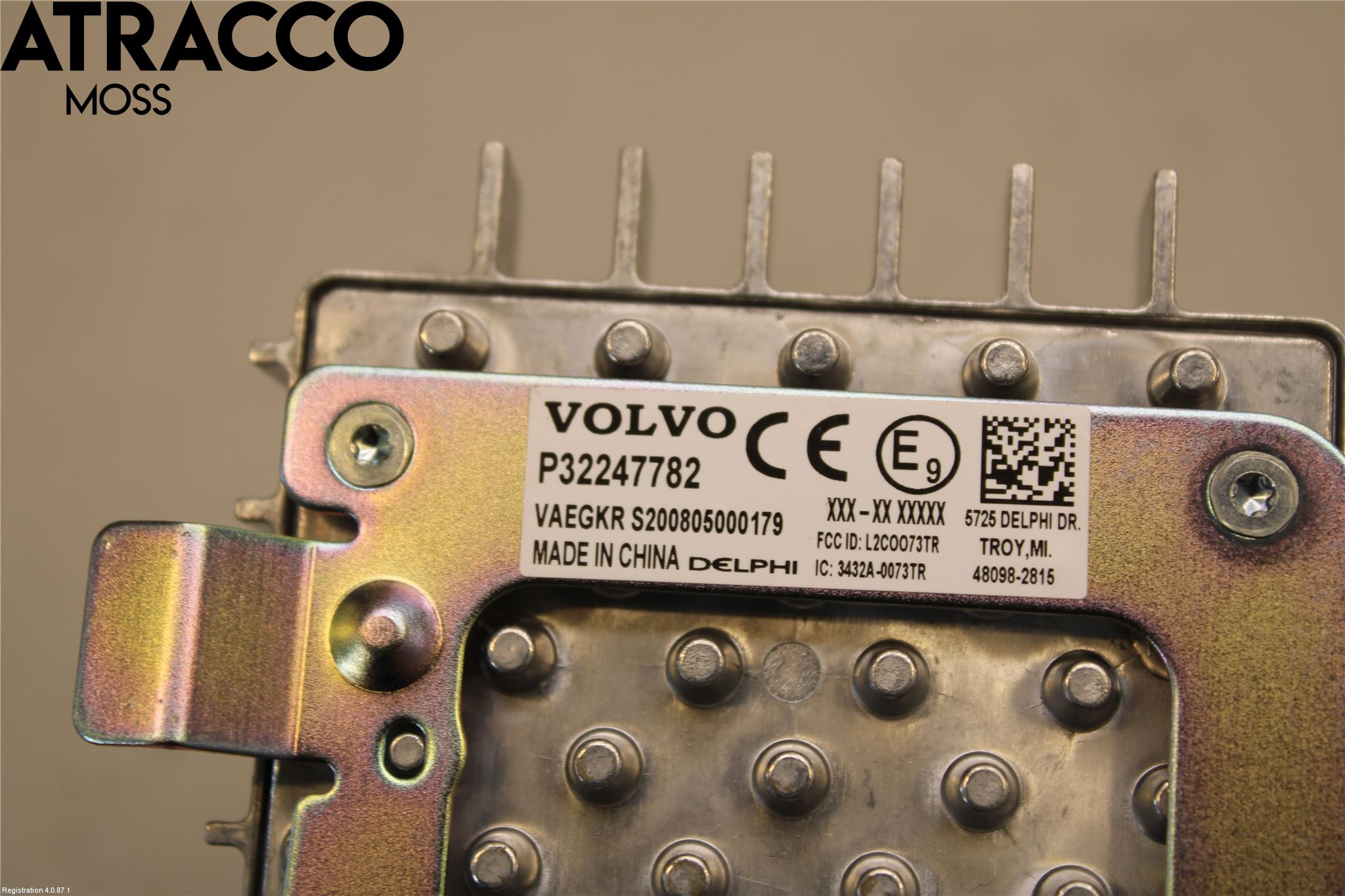 Volvo XC40/RECHARGE 18- Styreenhet Øvrig