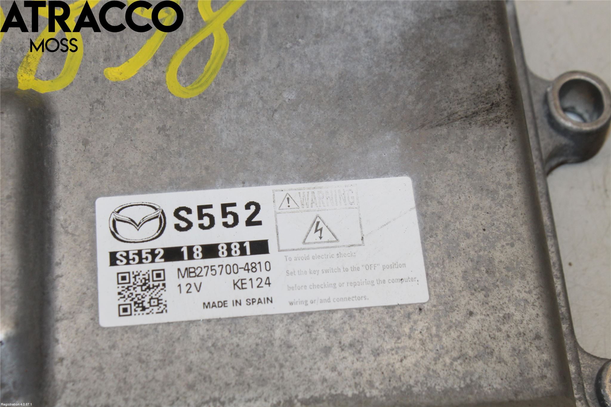 Mazda CX-3 Styreenhet Innsprøytning