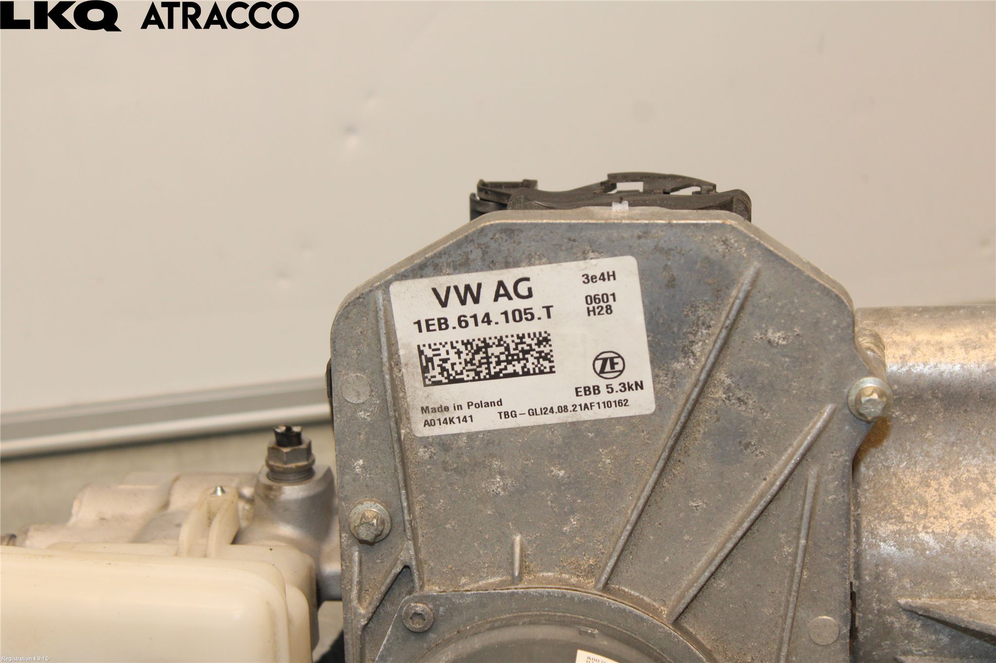 Audi Q4 E-TRON FZ 22- Bremsekraftregulator