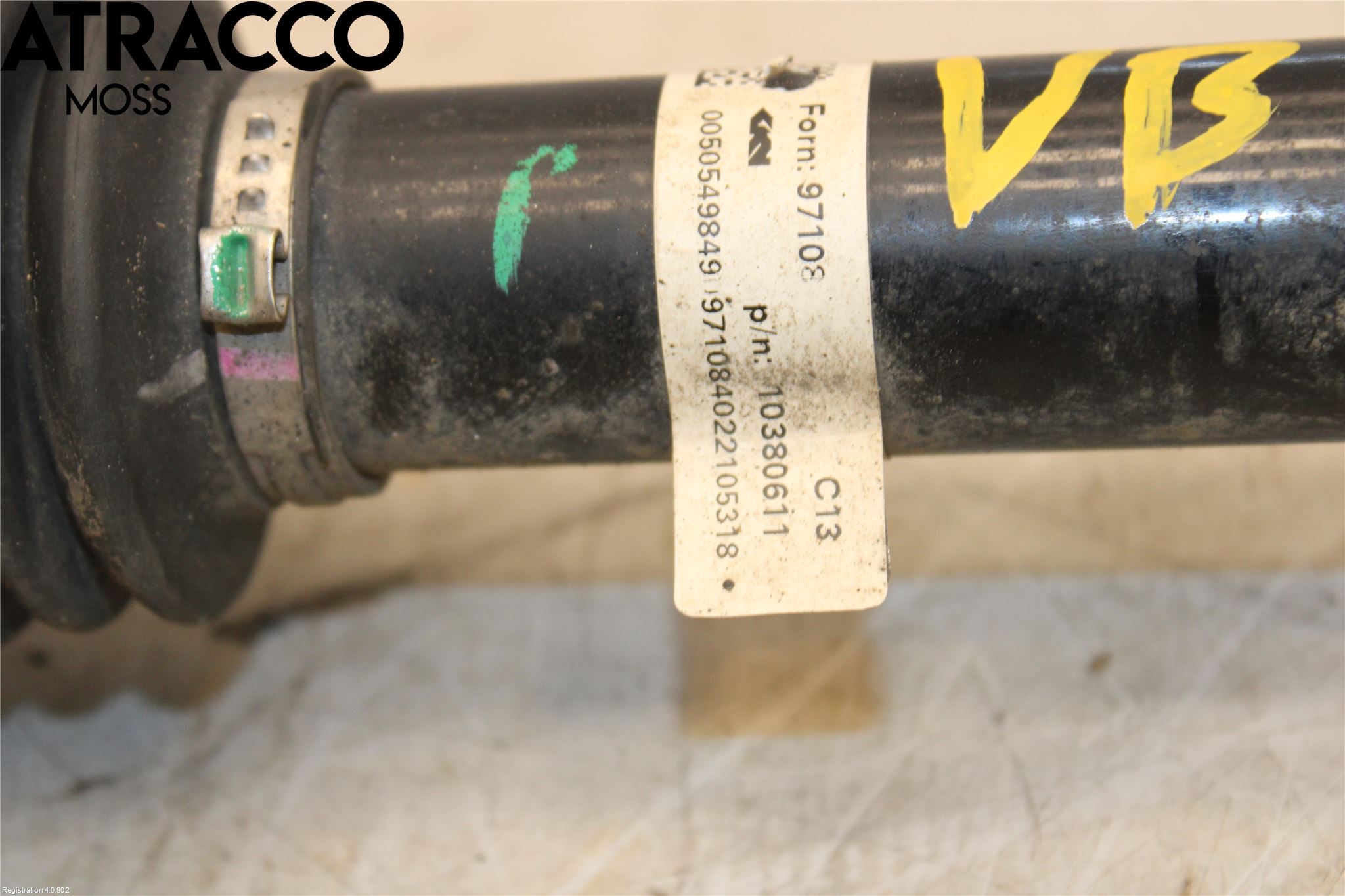 Alfa GIULIA Drivaksel Bak Kompl Venstre