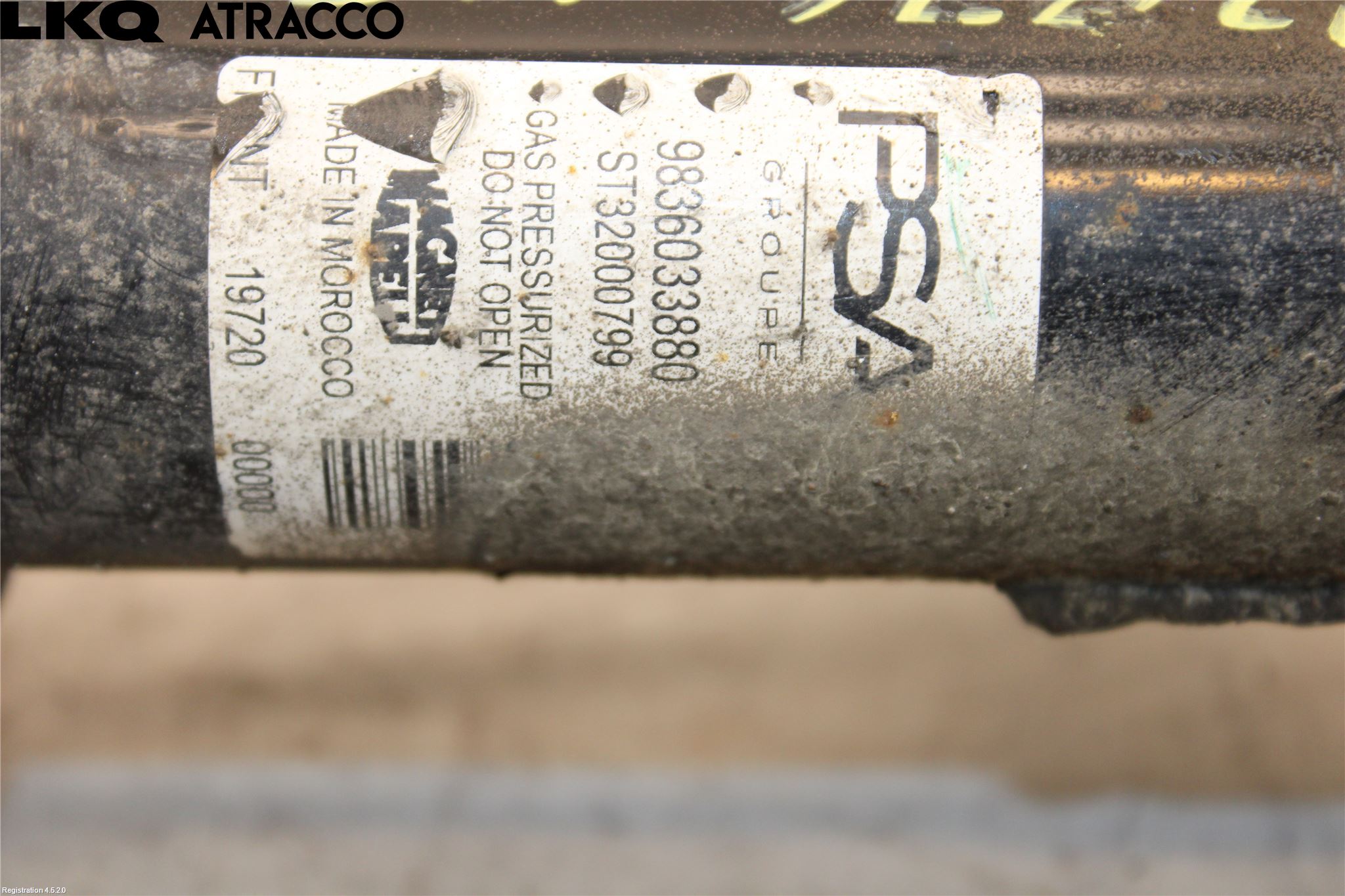 Opel CORSA F, CORSA-E 20- Fjærbein Foran Venstre