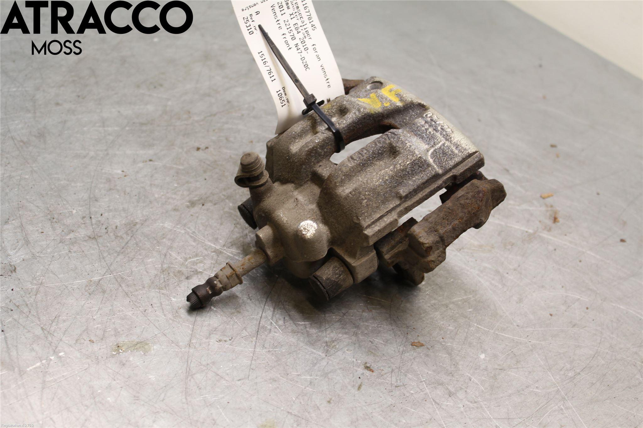 BMW X1 E84 10-15 Bremsecaliper Foran Venstre