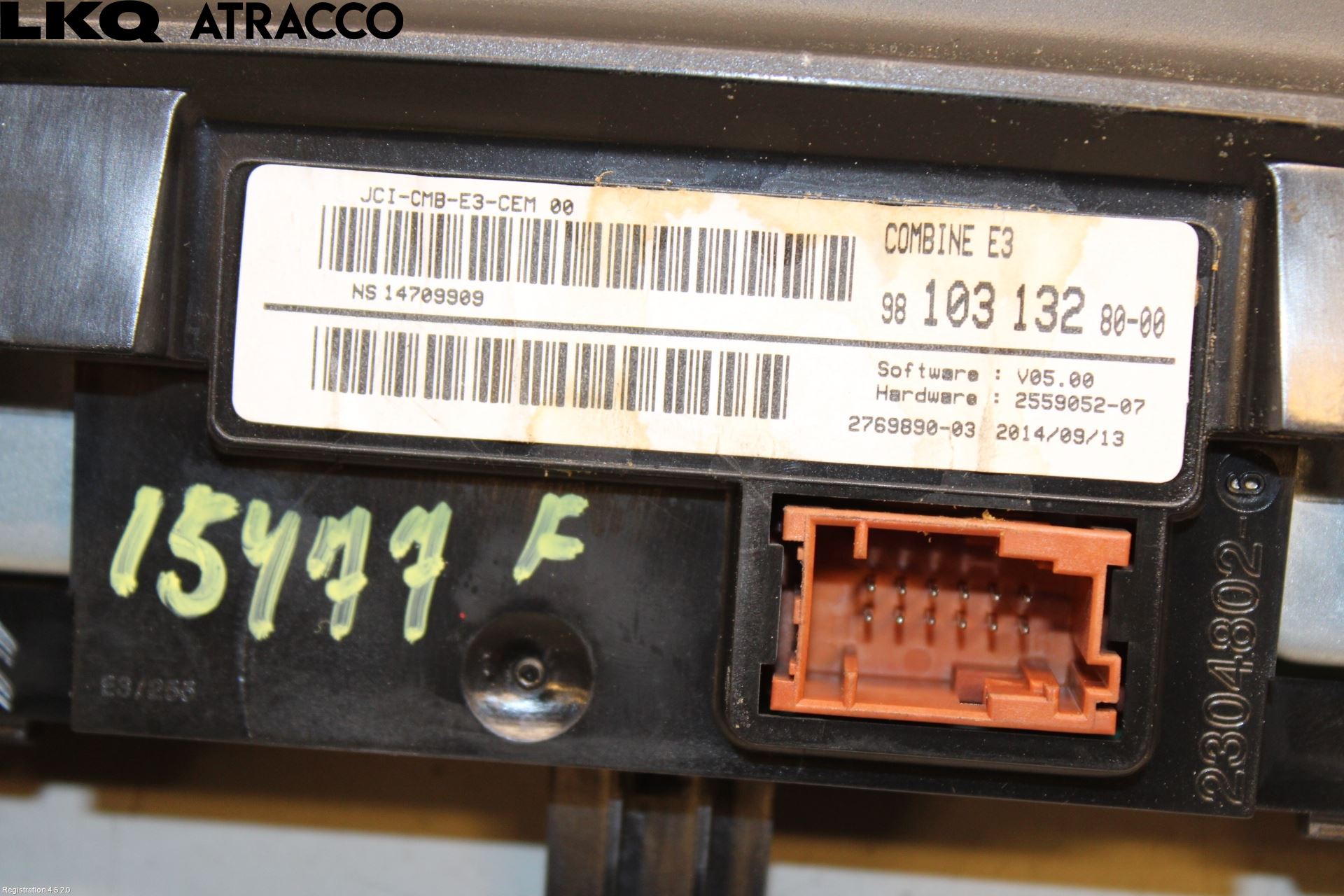 Citroen C4 CACTUS 14-20 Instr Kombinert