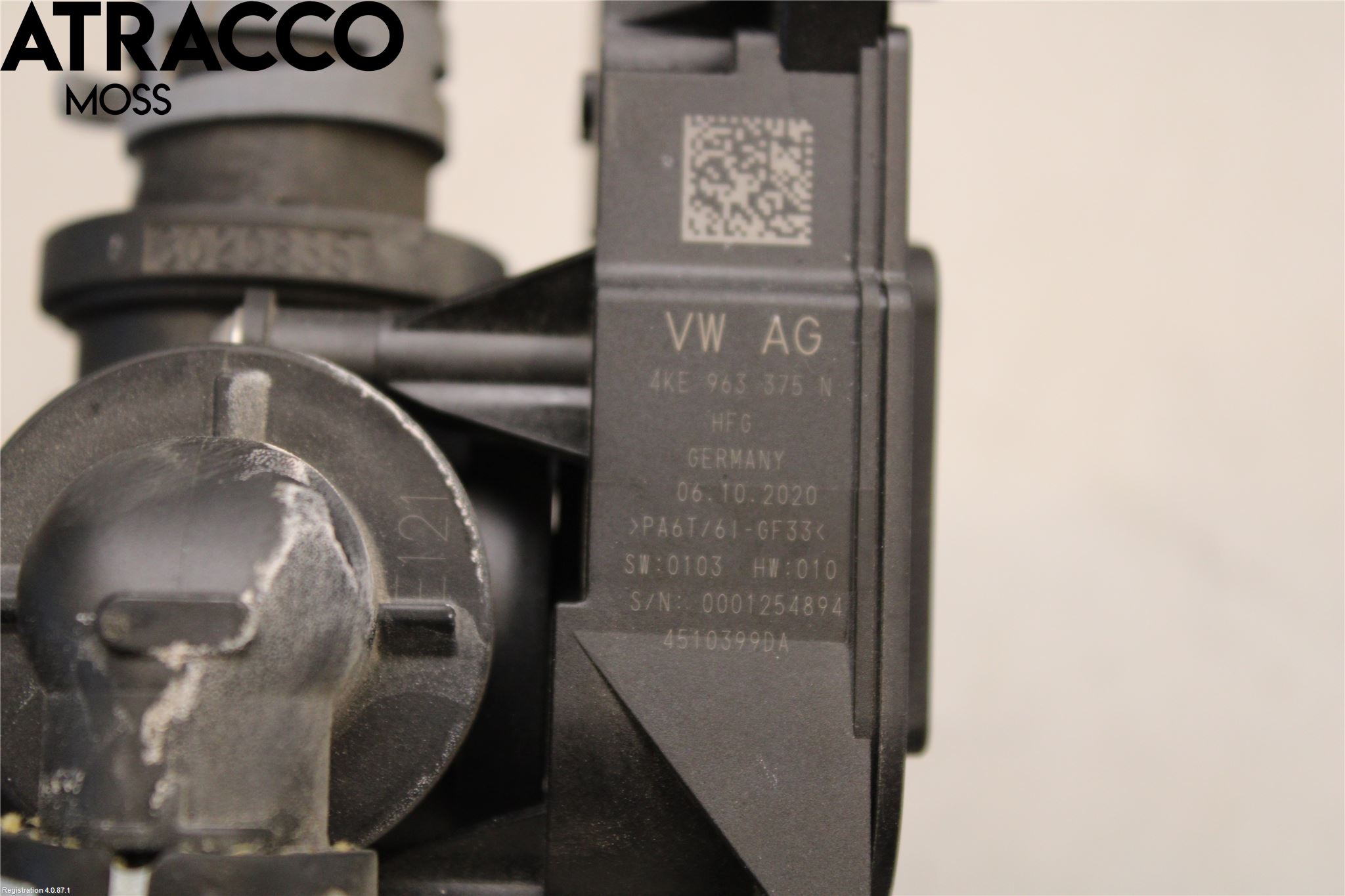 Audi E-TRON, S GE 19- Varmeventil