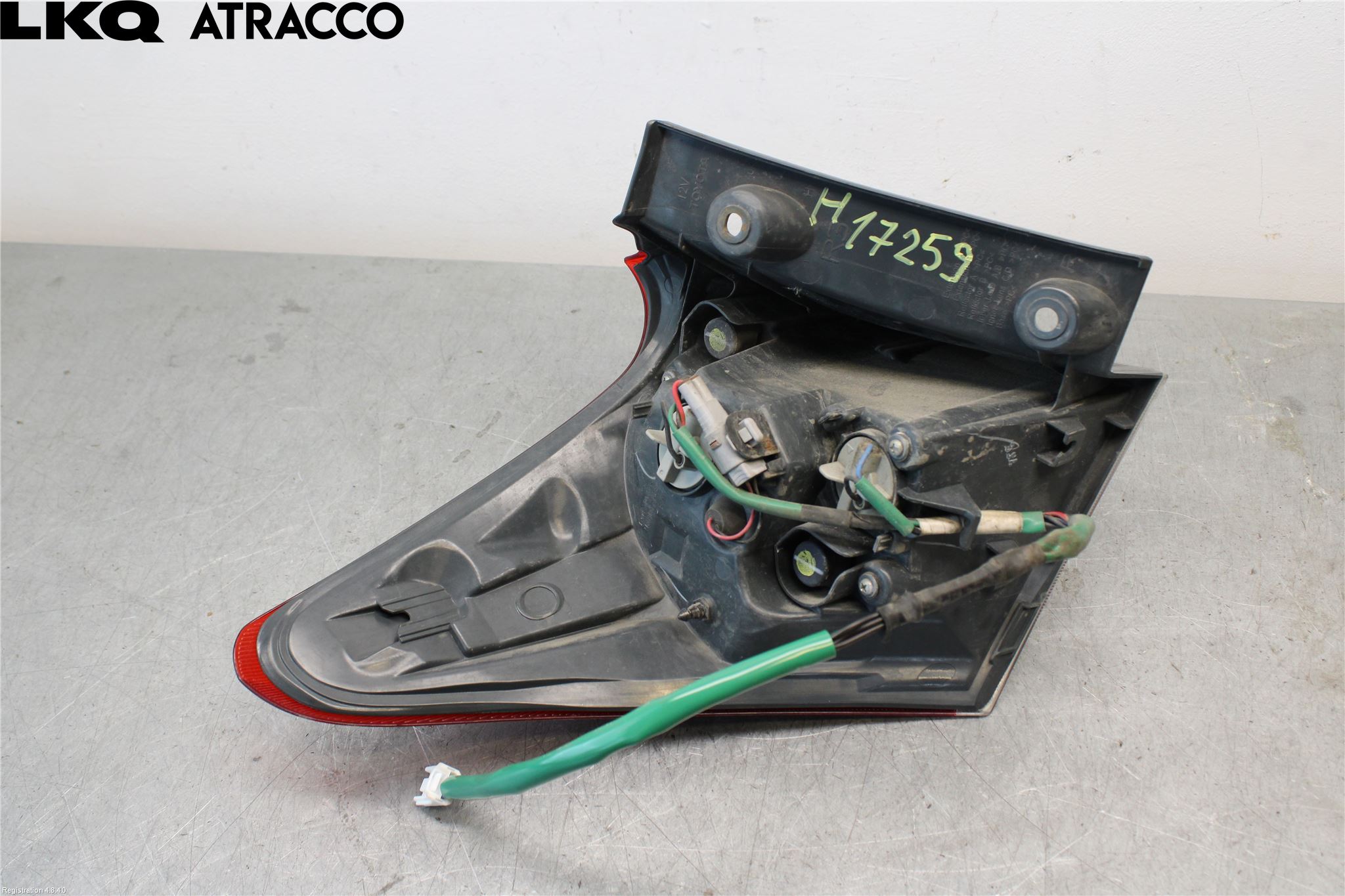 Toyota AURIS 13-19 Baklykt Høyre