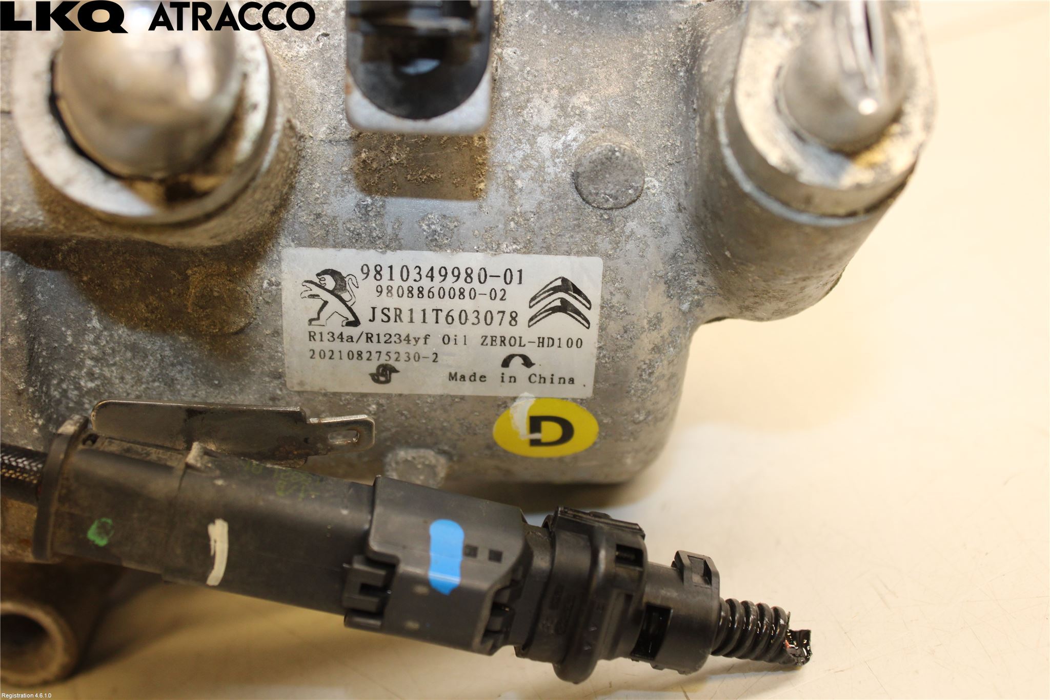 Citroen BERLINGO/E-BERLINGO 19- Varme Ac Kompressor