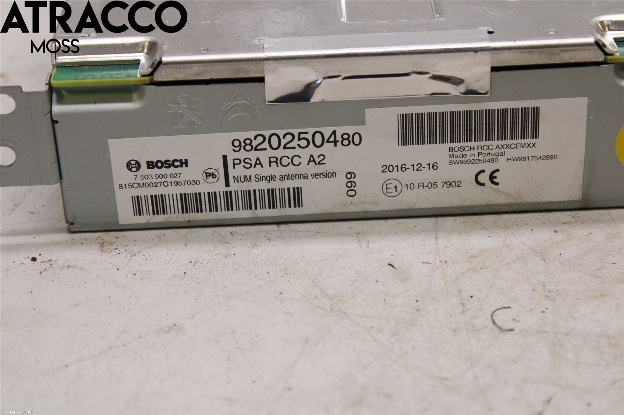 Citroen JUMPY/E-JUMPY 16- Stereo Radio Med Cd