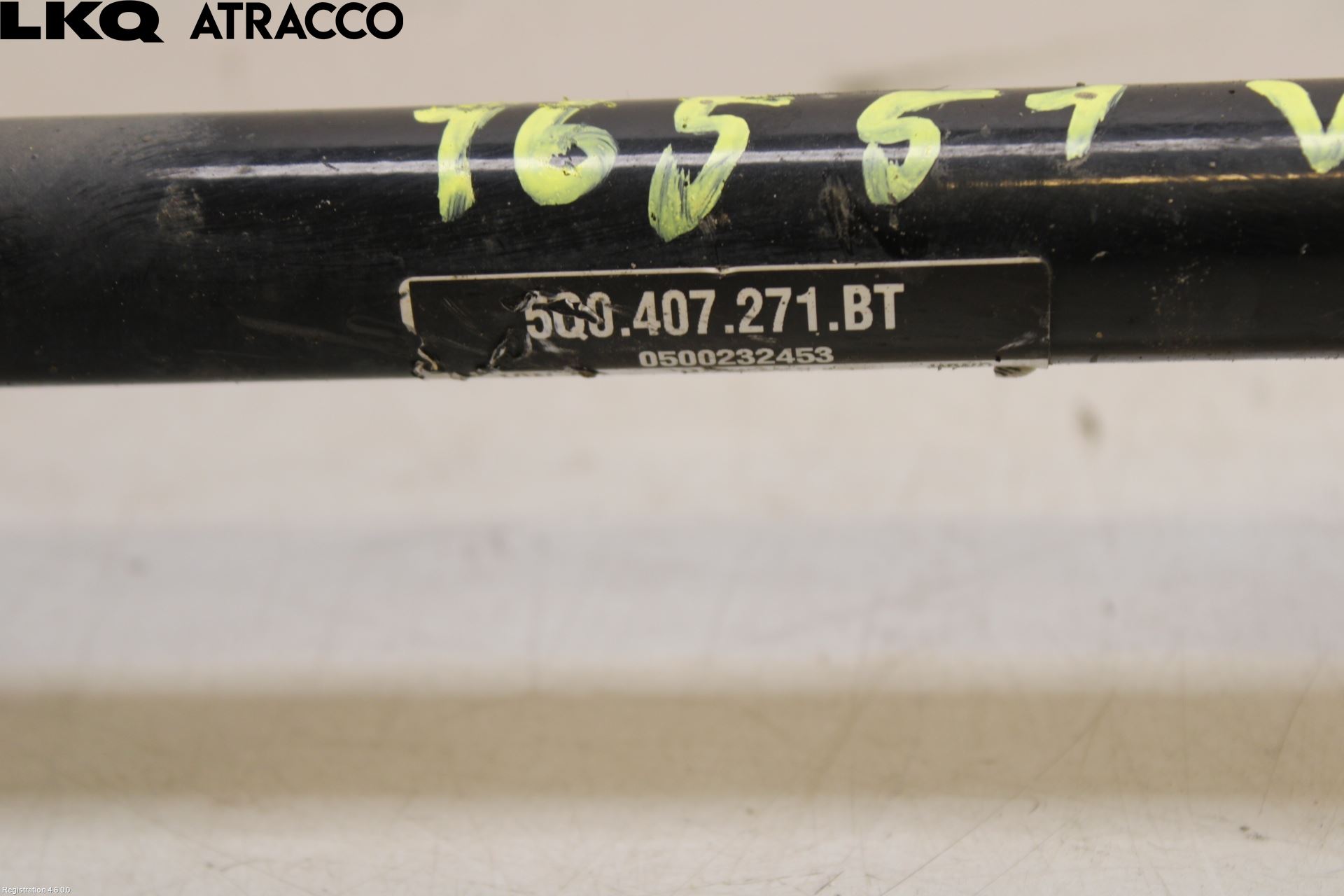 Volkswagen VW T-ROC 18- Drivaksel Foran Kompl Venstre