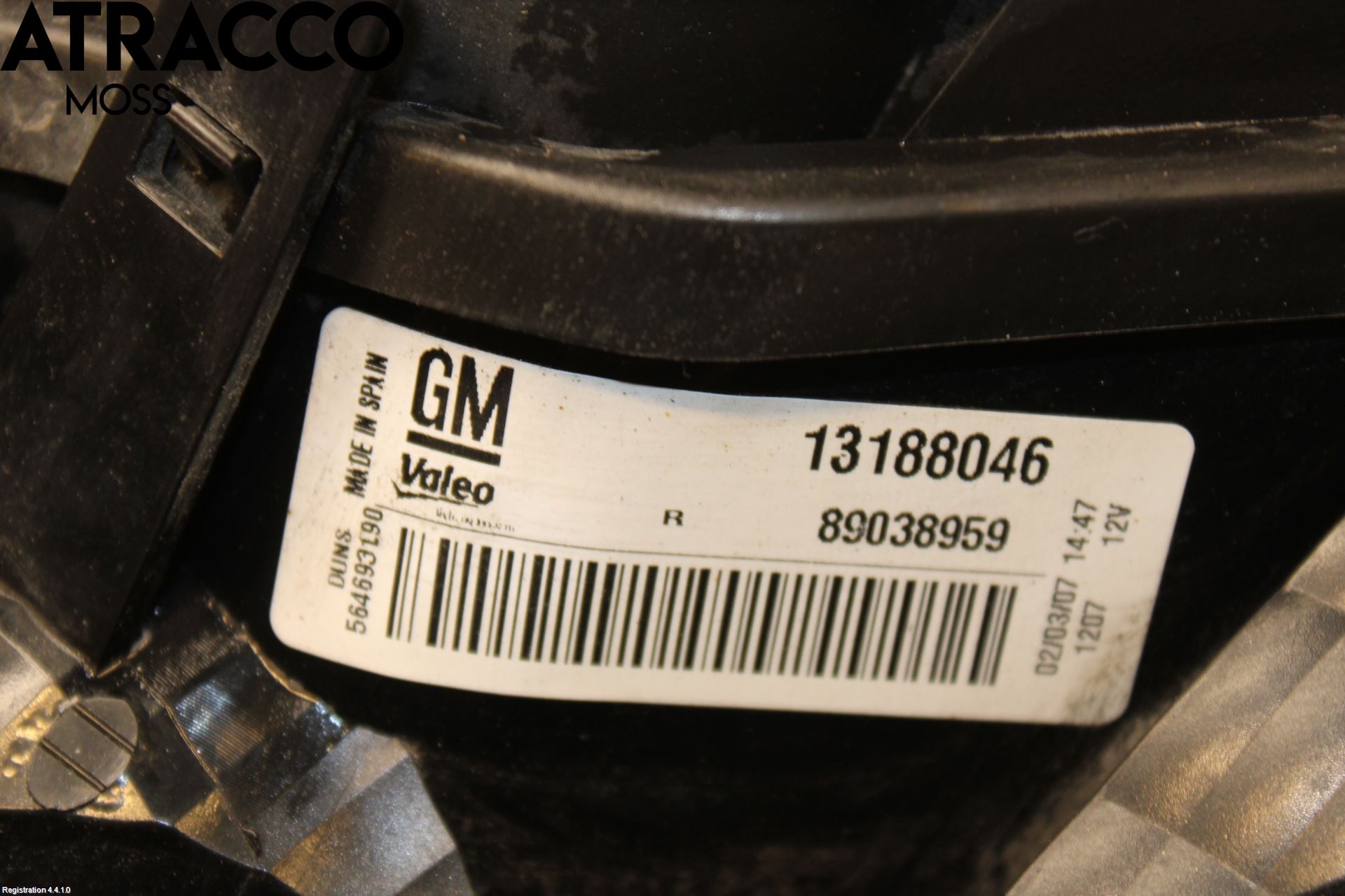 Opel CORSA D 07-14 Baklykt Høyre