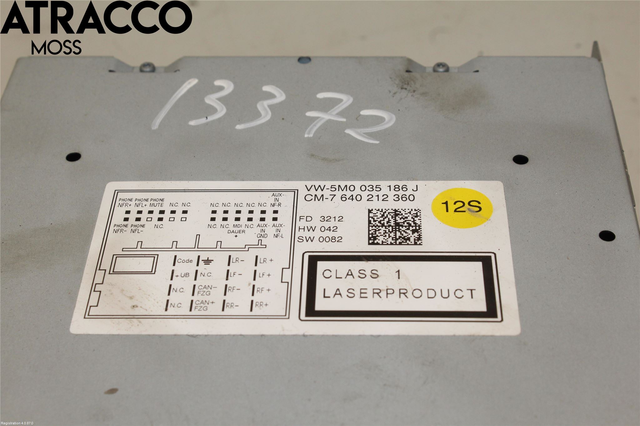 Volkswagen VW TRANSP/CARAVELLE (T5) 04-15 Stereo Radio