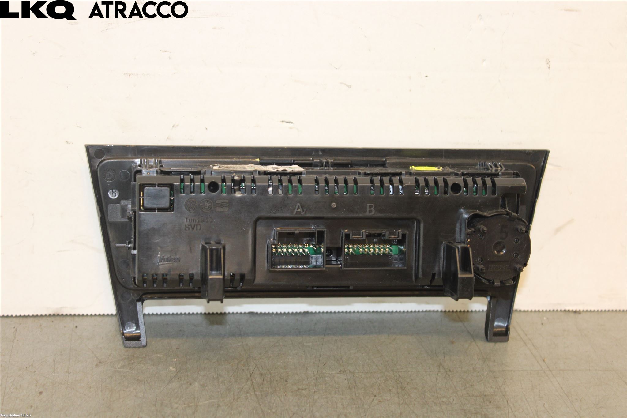 Skoda RAPID Varme Ac Betjening-Display