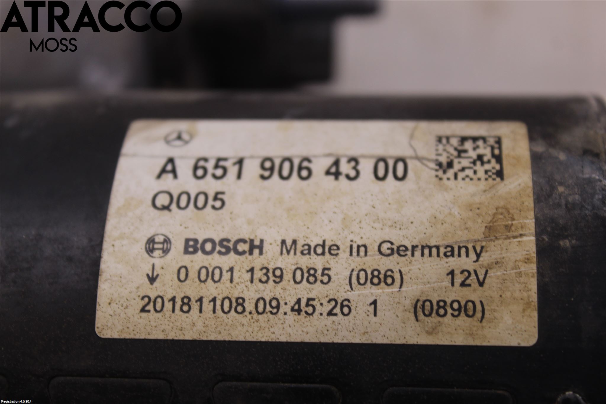 Mercedes-Benz MB VITO/V-KLASS (W640,W447,W448) 14- Startmotor