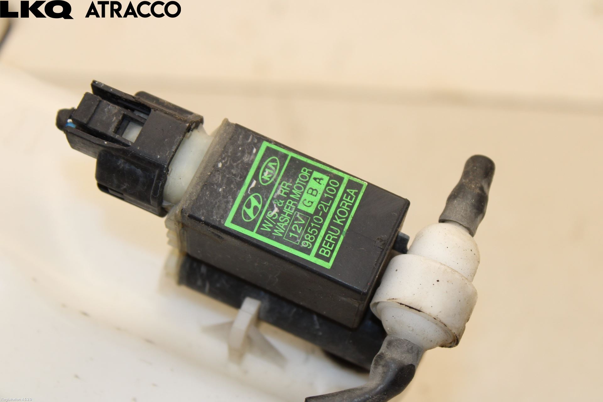 Hyundai ix20 Spylerbeholder Frontrute